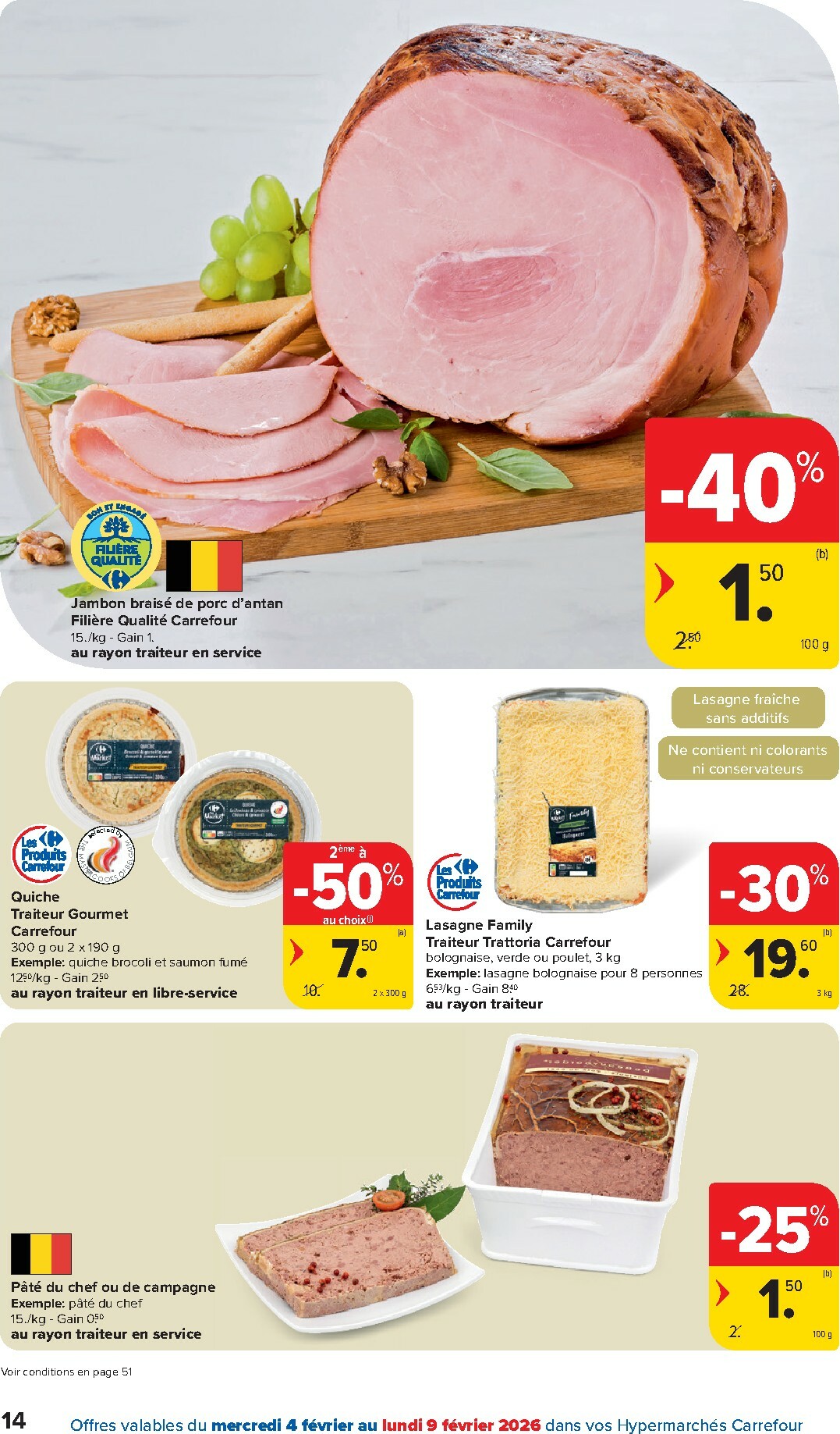 carrefour - De Carrefour Hypermarchés folder geldig vanaf 04/02/2026 t/m 16/02/2026 - page: 14