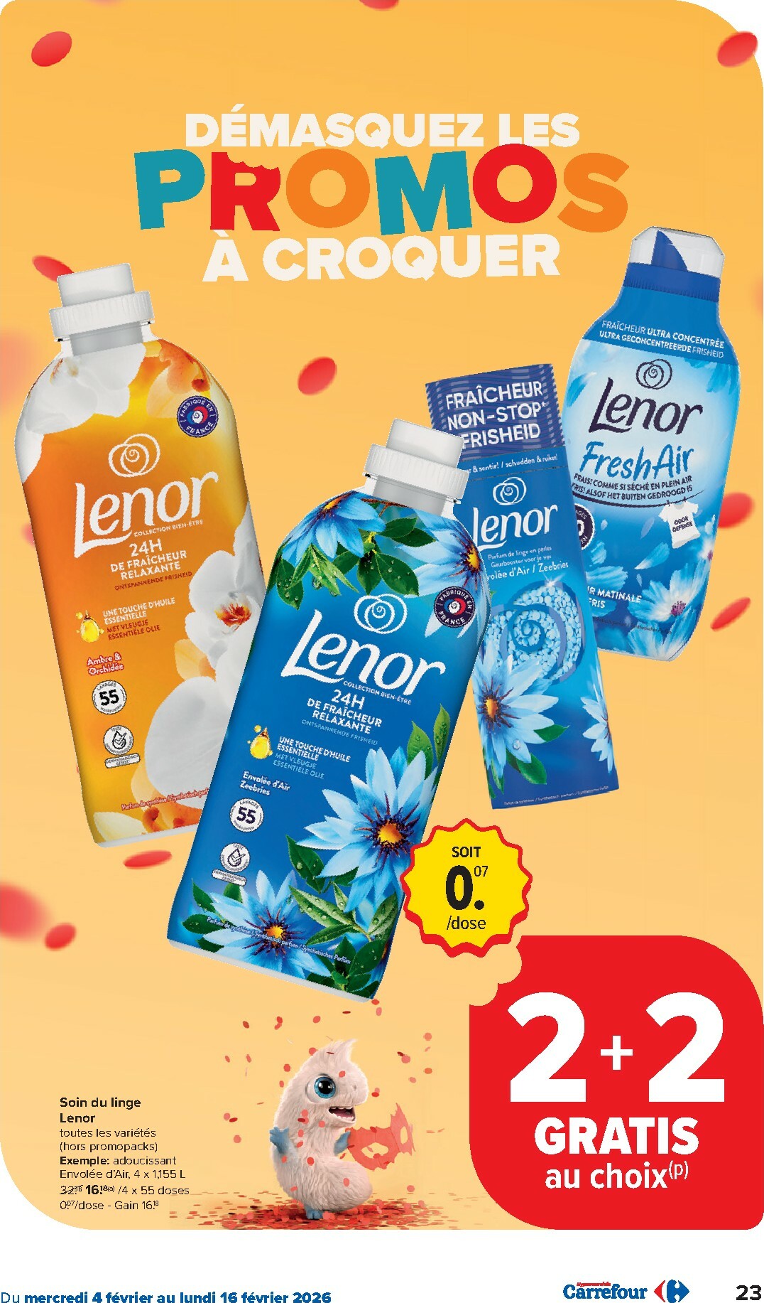 carrefour - De Carrefour Hypermarchés folder geldig vanaf 04/02/2026 t/m 16/02/2026 - page: 23