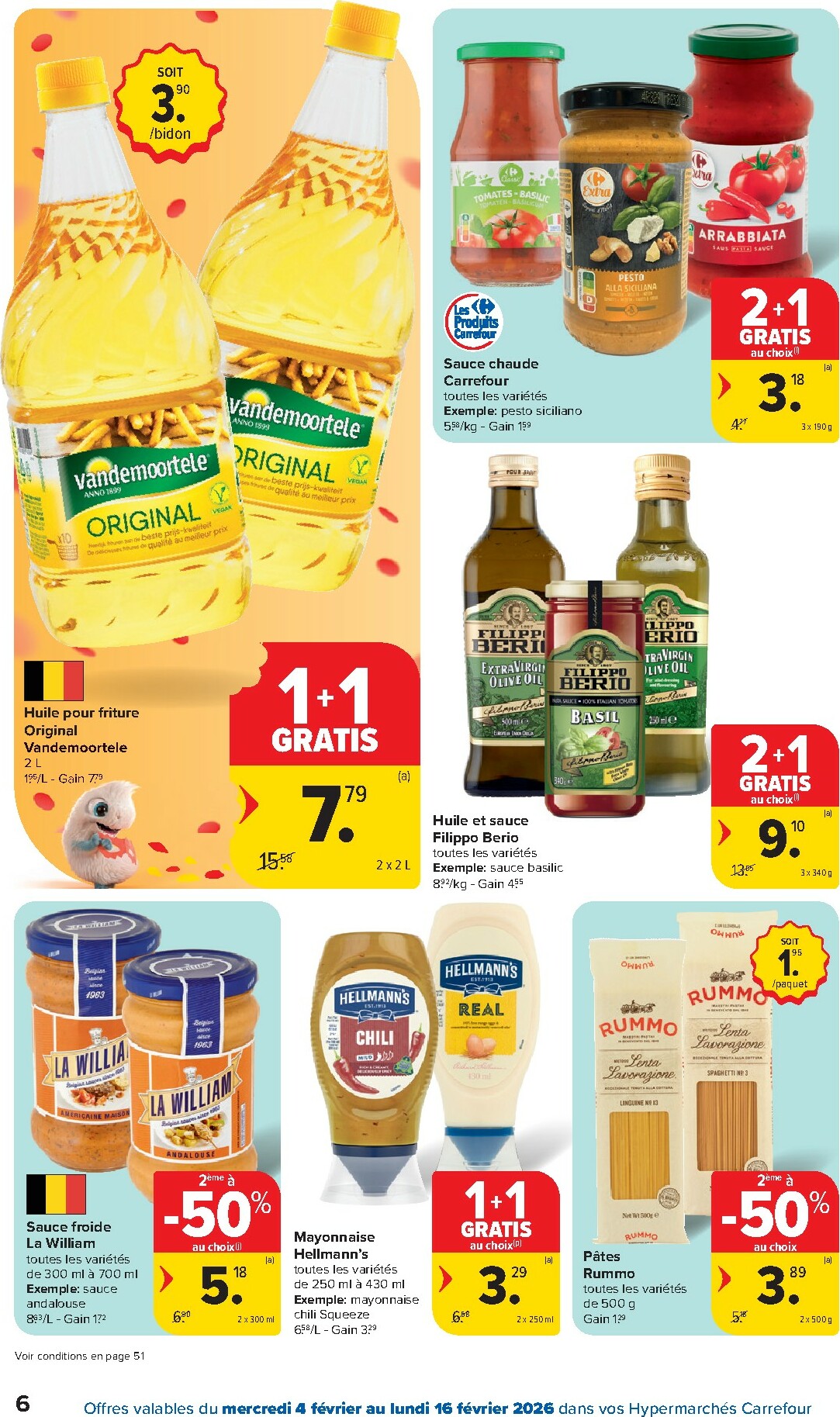 carrefour - De Carrefour Hypermarchés folder geldig vanaf 04/02/2026 t/m 16/02/2026 - page: 6