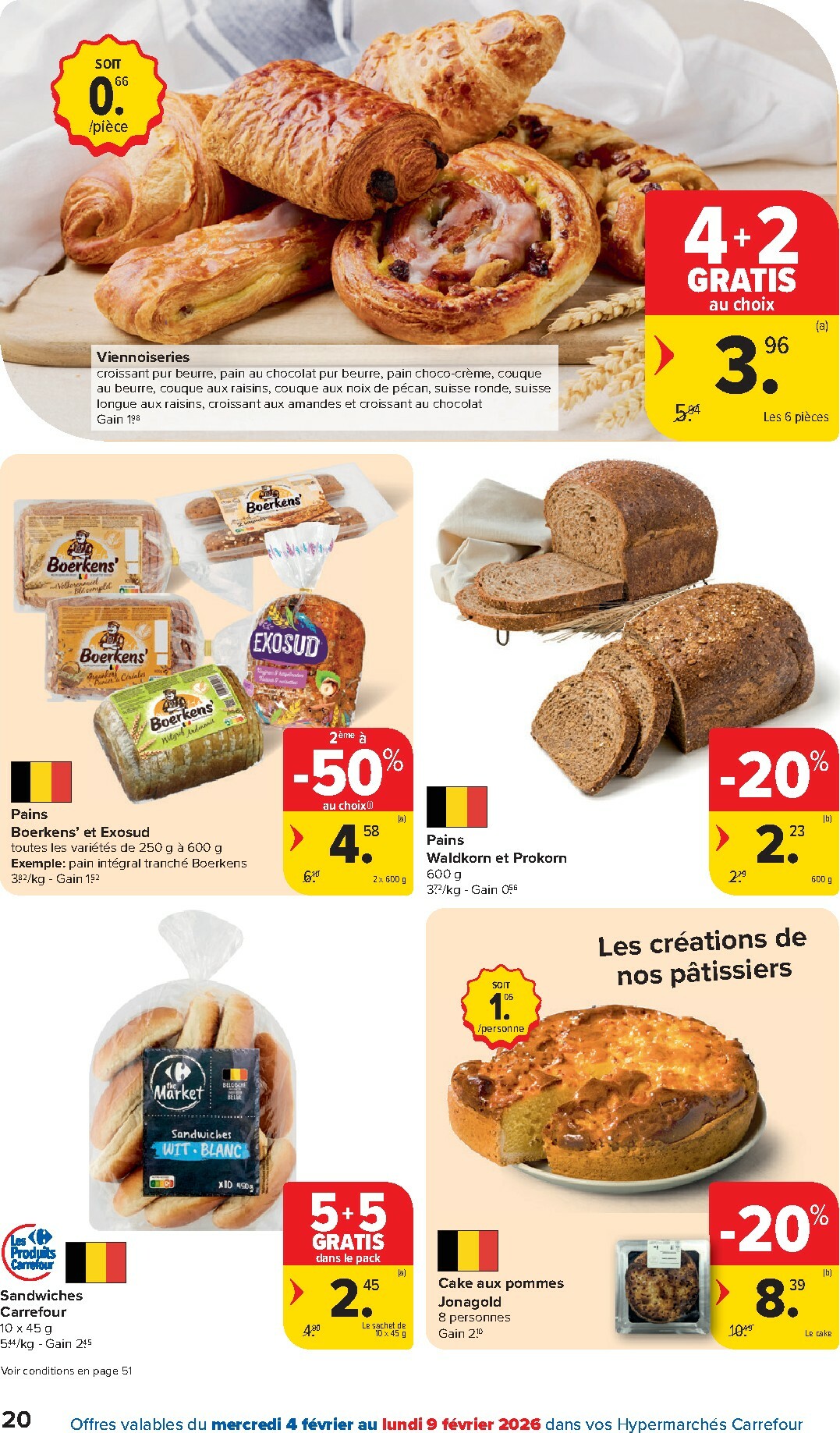carrefour - De Carrefour Hypermarchés folder geldig vanaf 04/02/2026 t/m 16/02/2026 - page: 20