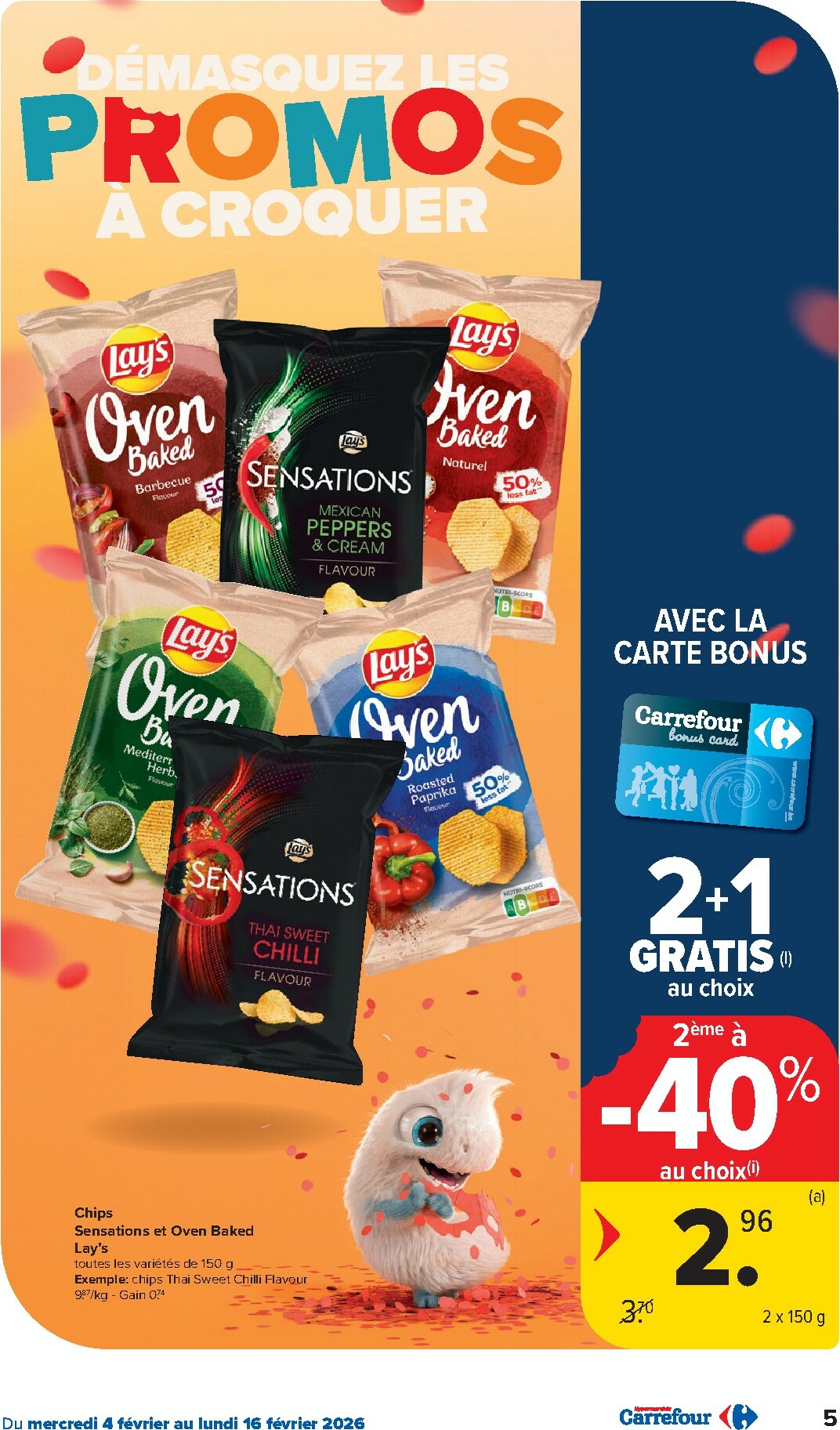 carrefour - De Carrefour Hypermarchés folder geldig vanaf 04/02/2026 t/m 16/02/2026 - page: 5