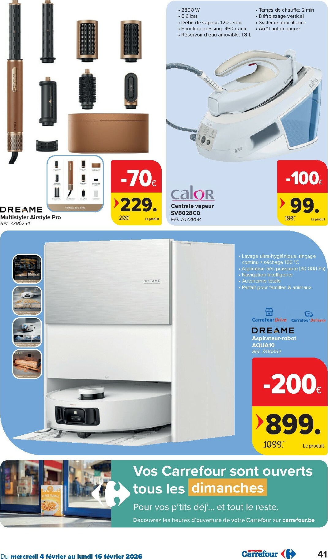 carrefour - De Carrefour Hypermarchés folder geldig vanaf 04/02/2026 t/m 16/02/2026 - page: 41