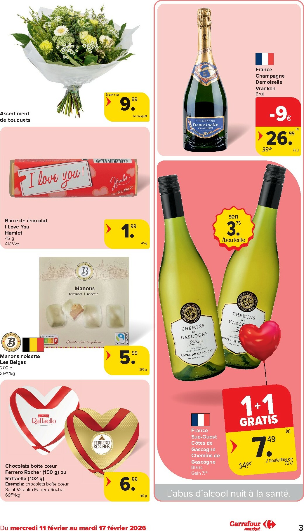 carrefour - De Carrefour Market folder geldig vanaf 11/02/2026 t/m 17/02/2026 - page: 3