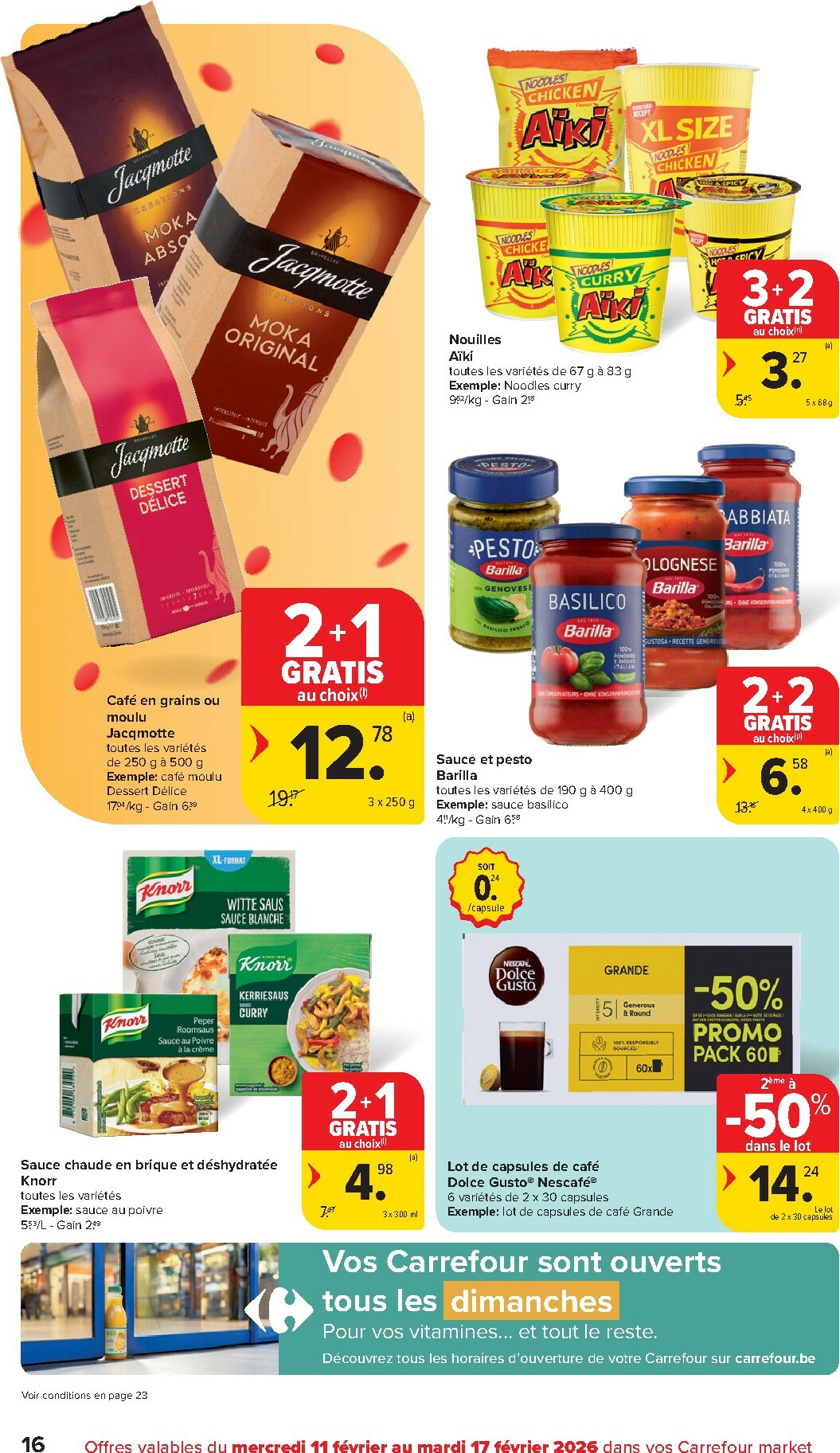 carrefour - De Carrefour Market folder geldig vanaf 11/02/2026 t/m 17/02/2026 - page: 16