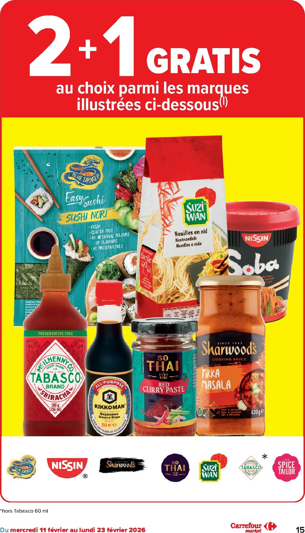 carrefour - De Carrefour Market folder geldig vanaf 11/02/2026 t/m 17/02/2026 - page: 15