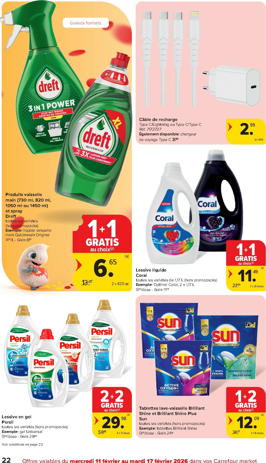 carrefour - De Carrefour Market folder geldig vanaf 11/02/2026 t/m 17/02/2026 - page: 22