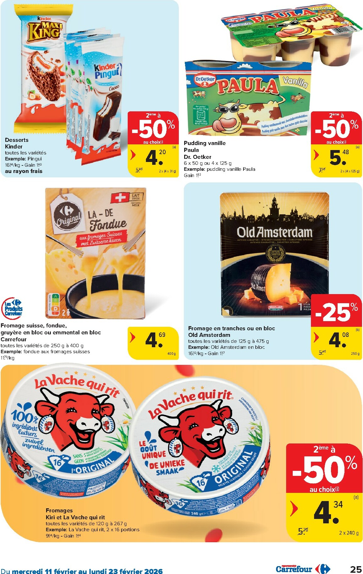 carrefour - De Carrefour Hypermarchés folder geldig vanaf 11/02/2026 t/m 23/02/2026 - page: 25