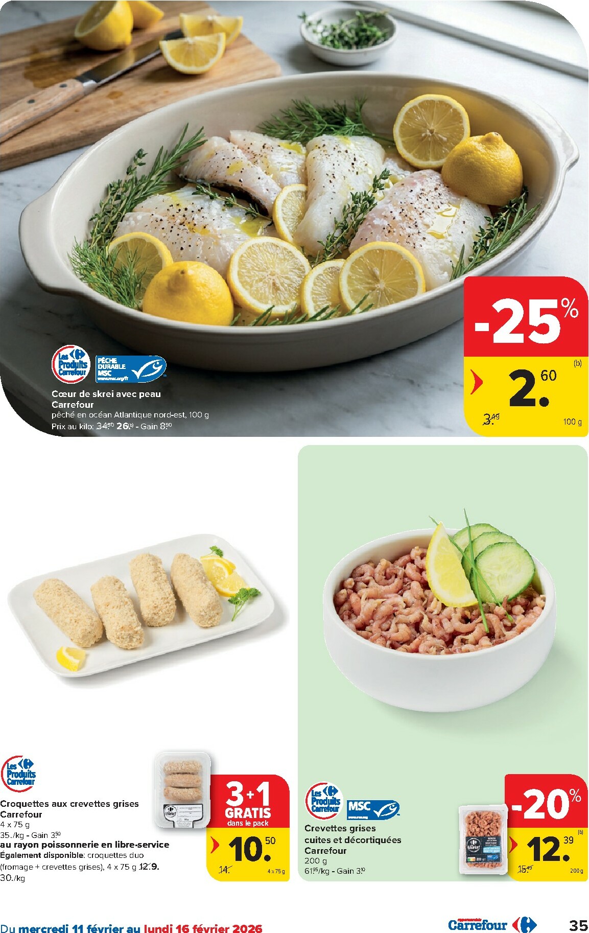 carrefour - De Carrefour Hypermarchés folder geldig vanaf 11/02/2026 t/m 23/02/2026 - page: 35