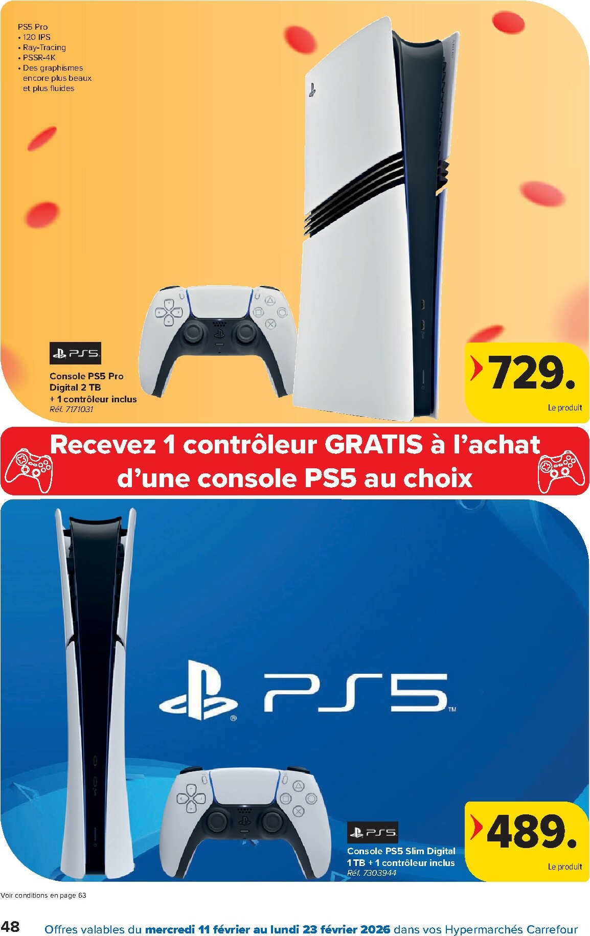 carrefour - De Carrefour Hypermarchés folder geldig vanaf 11/02/2026 t/m 23/02/2026 - page: 48