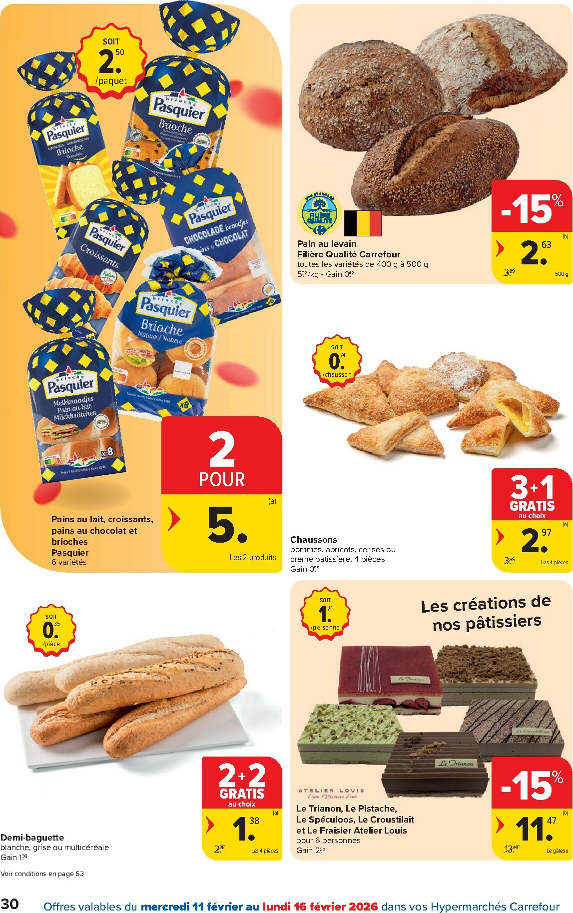 carrefour - De Carrefour Hypermarchés folder geldig vanaf 11/02/2026 t/m 23/02/2026 - page: 30