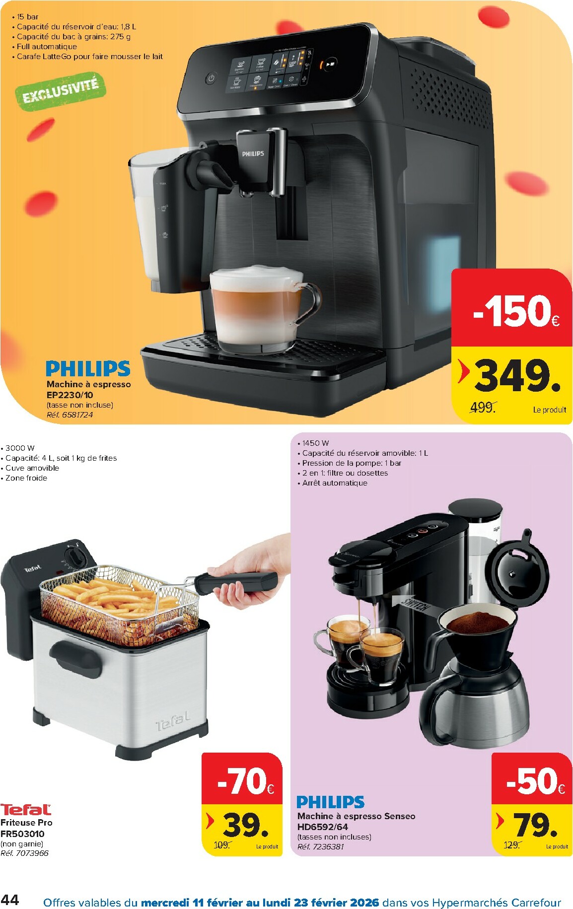 carrefour - De Carrefour Hypermarchés folder geldig vanaf 11/02/2026 t/m 23/02/2026 - page: 44