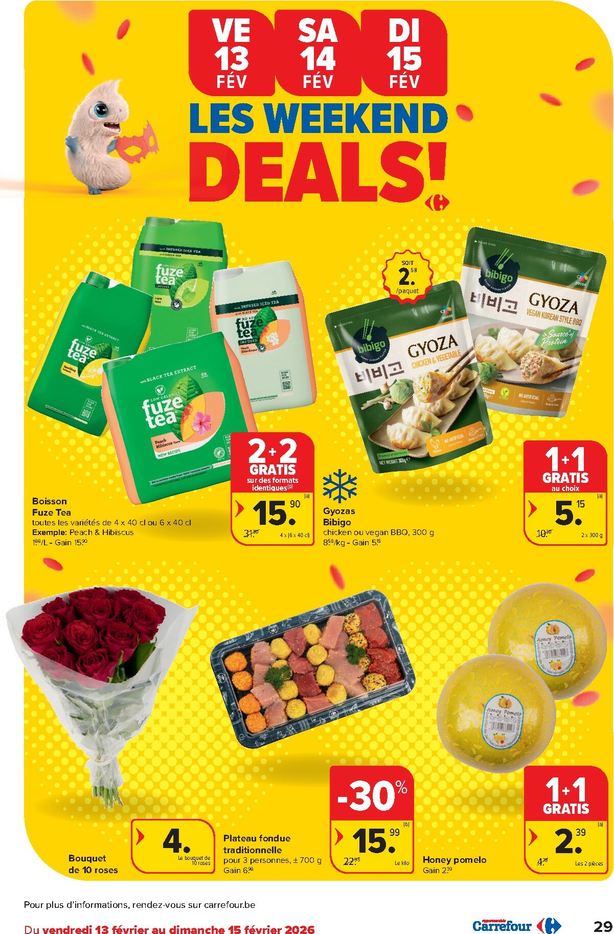 carrefour - De Carrefour Hypermarchés folder geldig vanaf 11/02/2026 t/m 23/02/2026 - page: 29