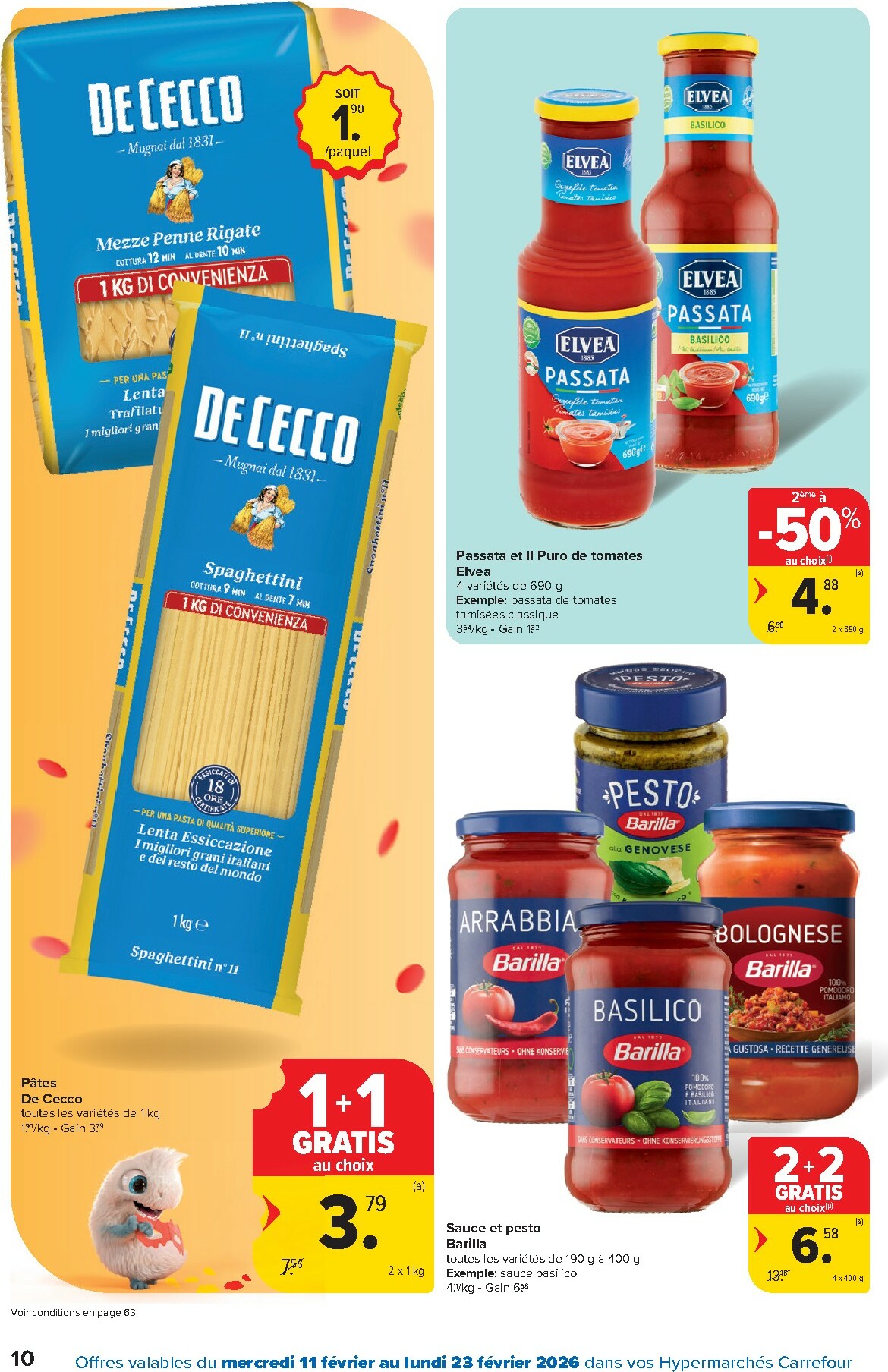 carrefour - De Carrefour Hypermarchés folder geldig vanaf 11/02/2026 t/m 23/02/2026 - page: 10