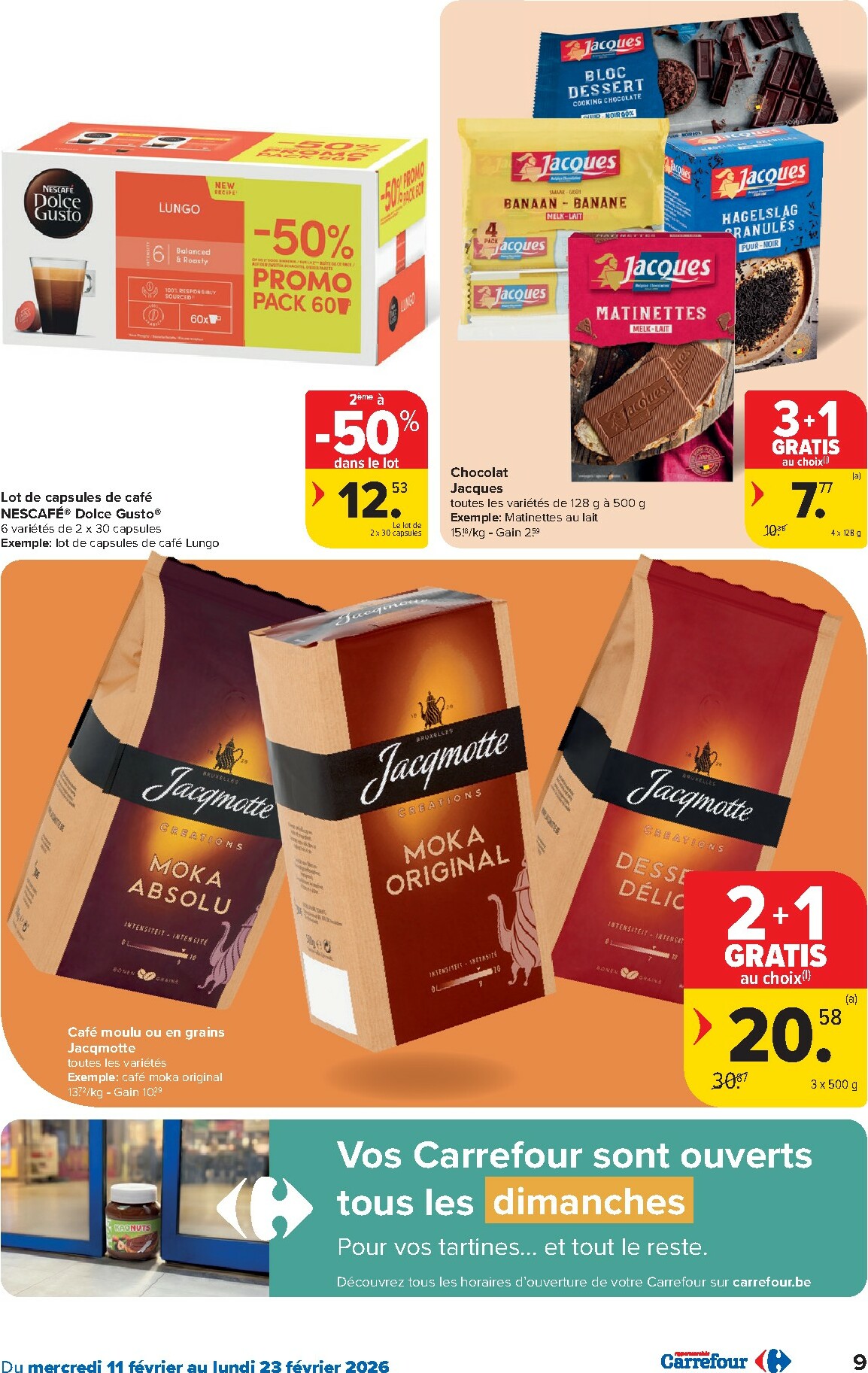 carrefour - De Carrefour Hypermarchés folder geldig vanaf 11/02/2026 t/m 23/02/2026 - page: 9