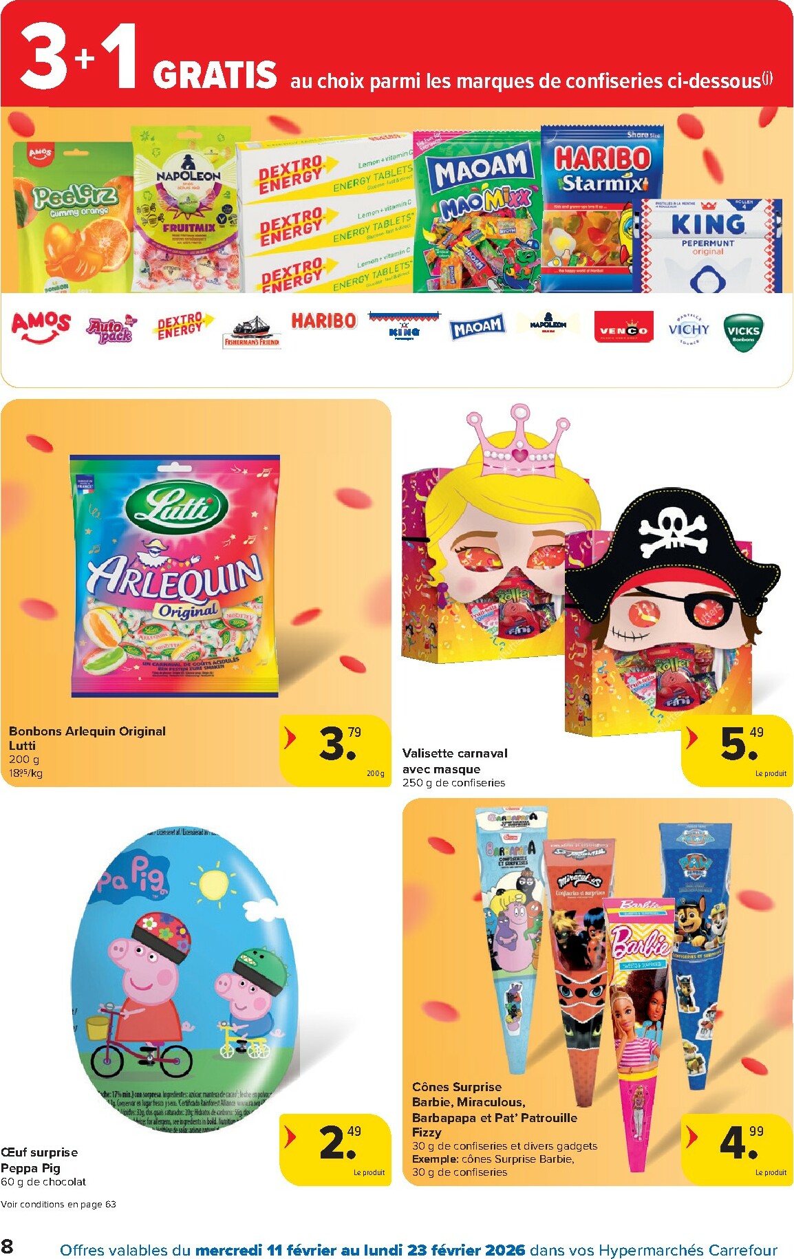 carrefour - De Carrefour Hypermarchés folder geldig vanaf 11/02/2026 t/m 23/02/2026 - page: 8