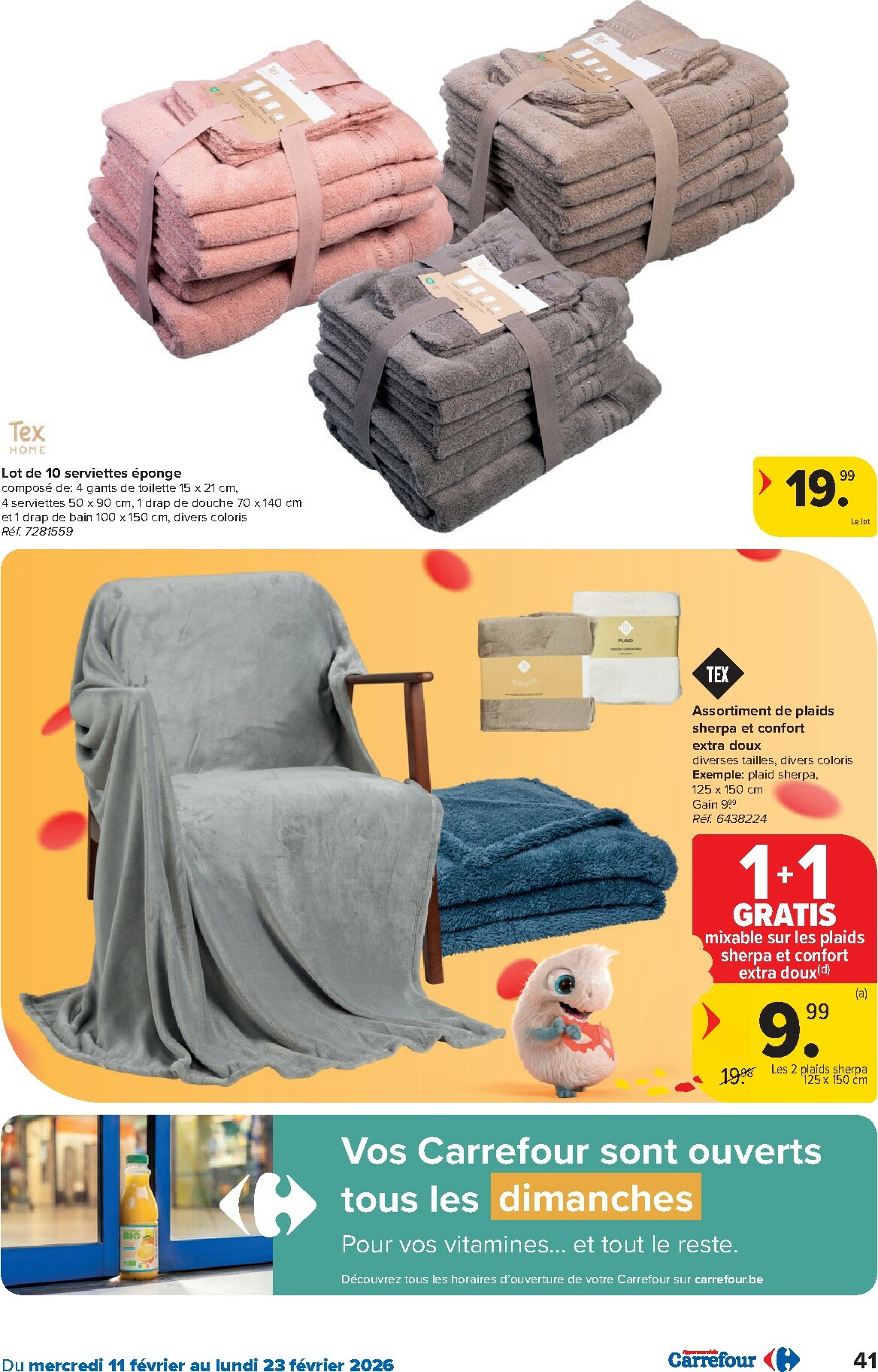 carrefour - De Carrefour Hypermarchés folder geldig vanaf 11/02/2026 t/m 23/02/2026 - page: 41