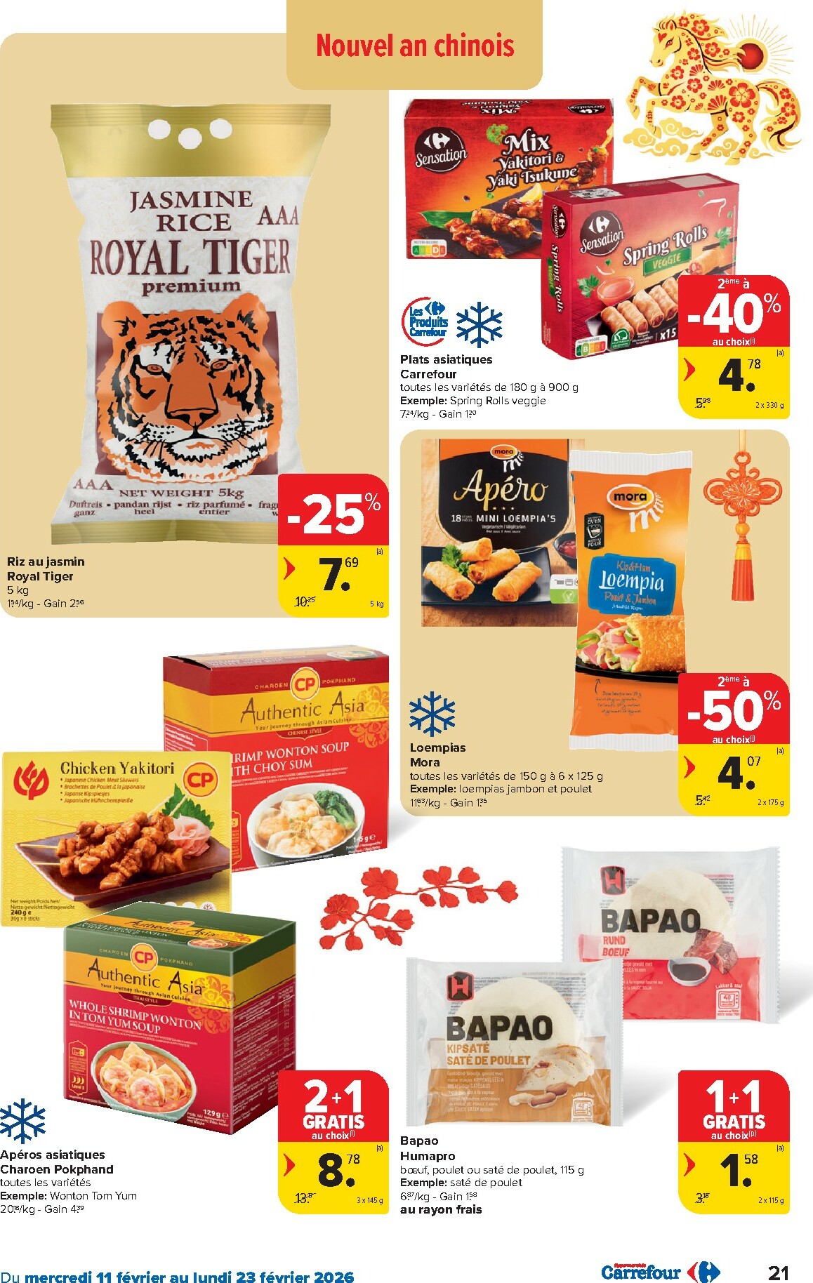carrefour - De Carrefour Hypermarchés folder geldig vanaf 11/02/2026 t/m 23/02/2026 - page: 21