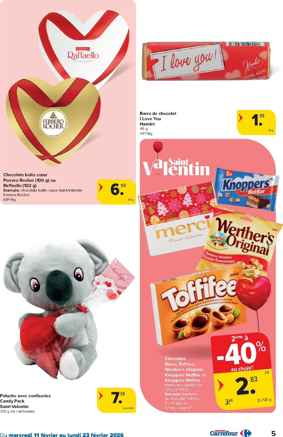 carrefour - De Carrefour Hypermarchés folder geldig vanaf 11/02/2026 t/m 23/02/2026 - page: 5