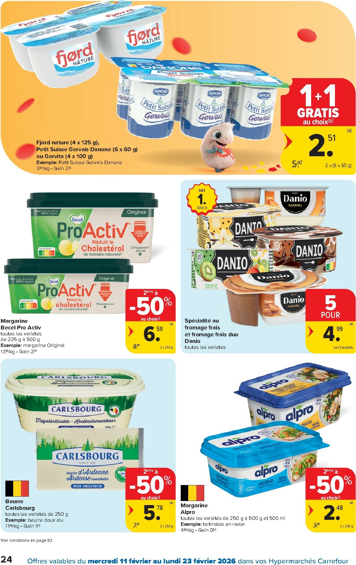 carrefour - De Carrefour Hypermarchés folder geldig vanaf 11/02/2026 t/m 23/02/2026 - page: 24