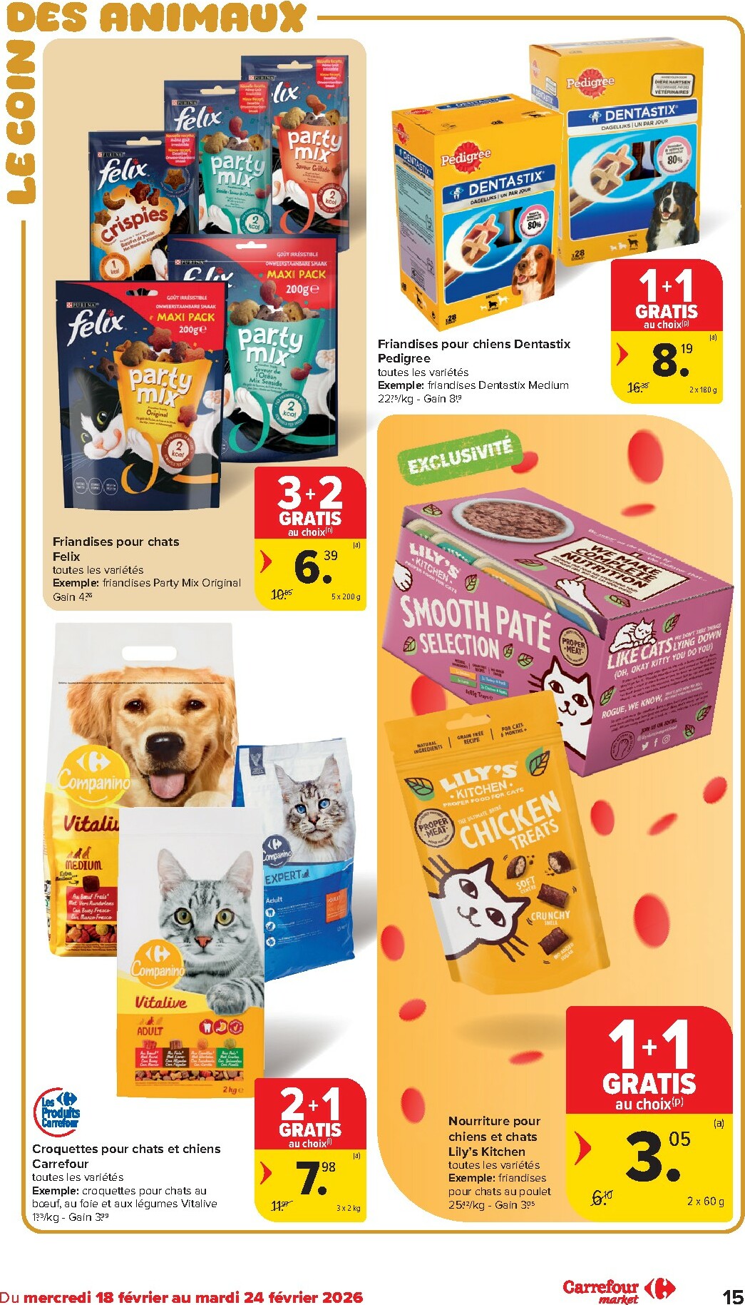 carrefour - De Carrefour Market folder geldig vanaf 18/02/2026 t/m 24/02/2026 - page: 15