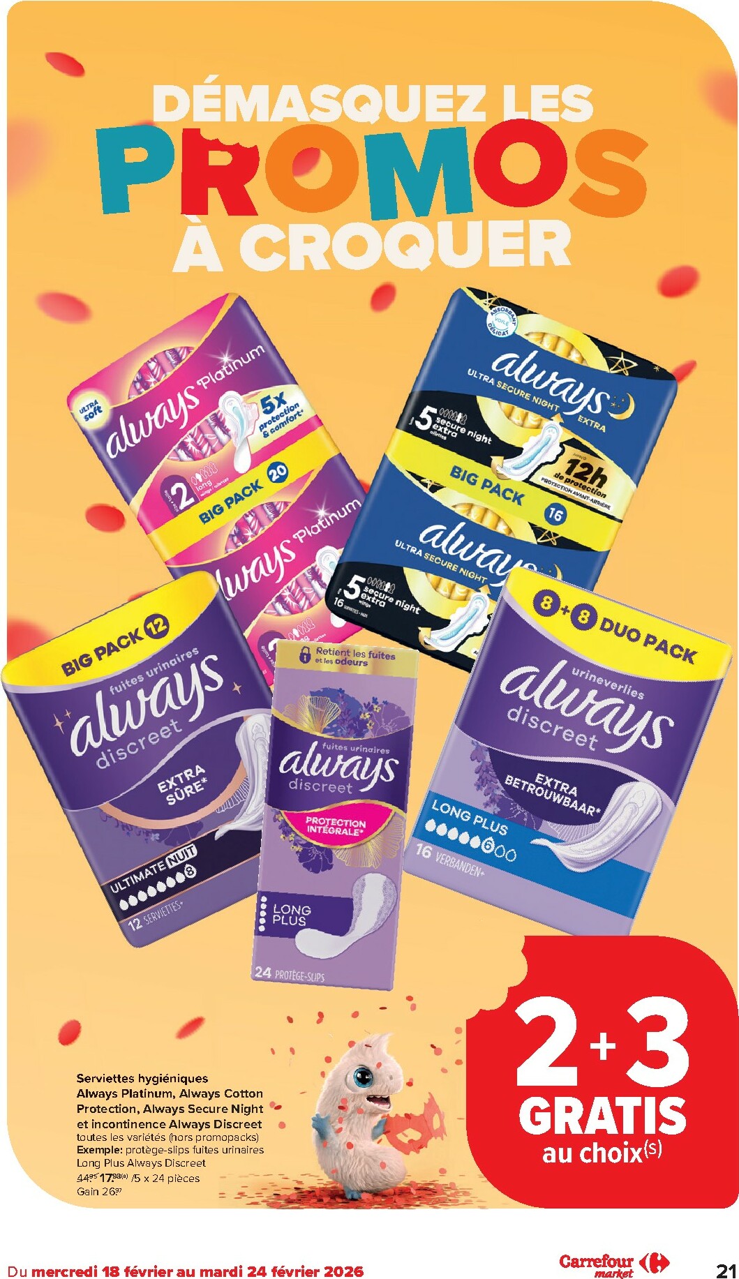 carrefour - De Carrefour Market folder geldig vanaf 18/02/2026 t/m 24/02/2026 - page: 21