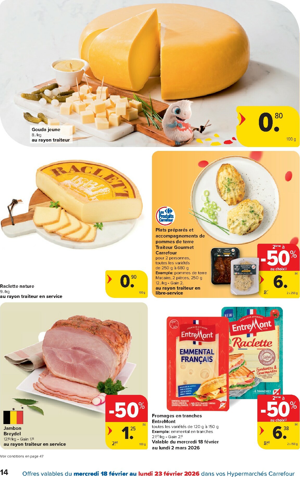 carrefour - De Carrefour Hypermarchés folder geldig vanaf 18/02/2026 t/m 02/03/2026 - page: 14