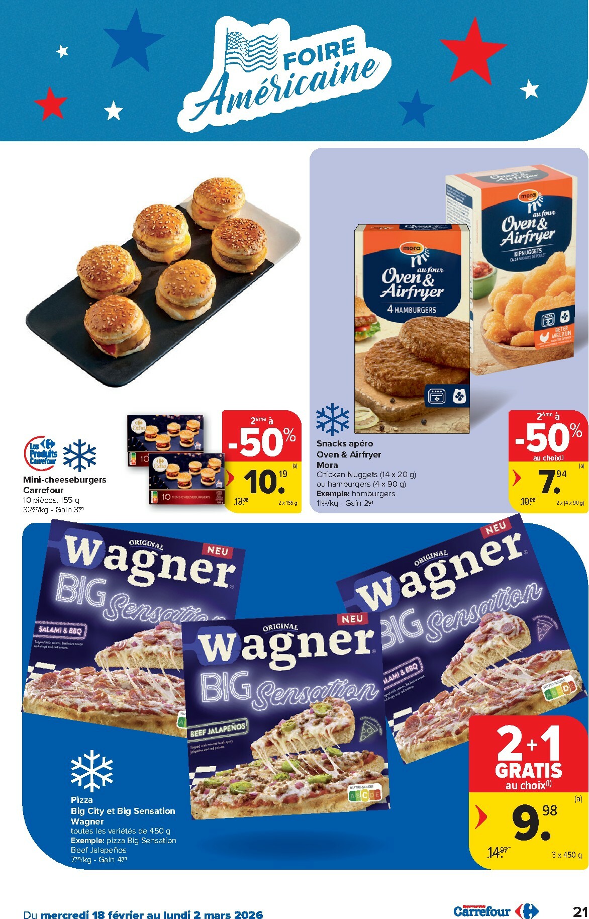 carrefour - De Carrefour Hypermarchés folder geldig vanaf 18/02/2026 t/m 02/03/2026 - page: 21