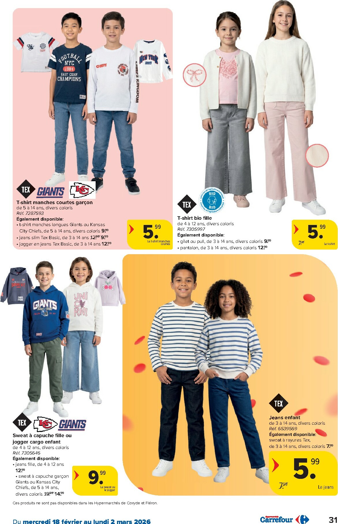carrefour - De Carrefour Hypermarchés folder geldig vanaf 18/02/2026 t/m 02/03/2026 - page: 31