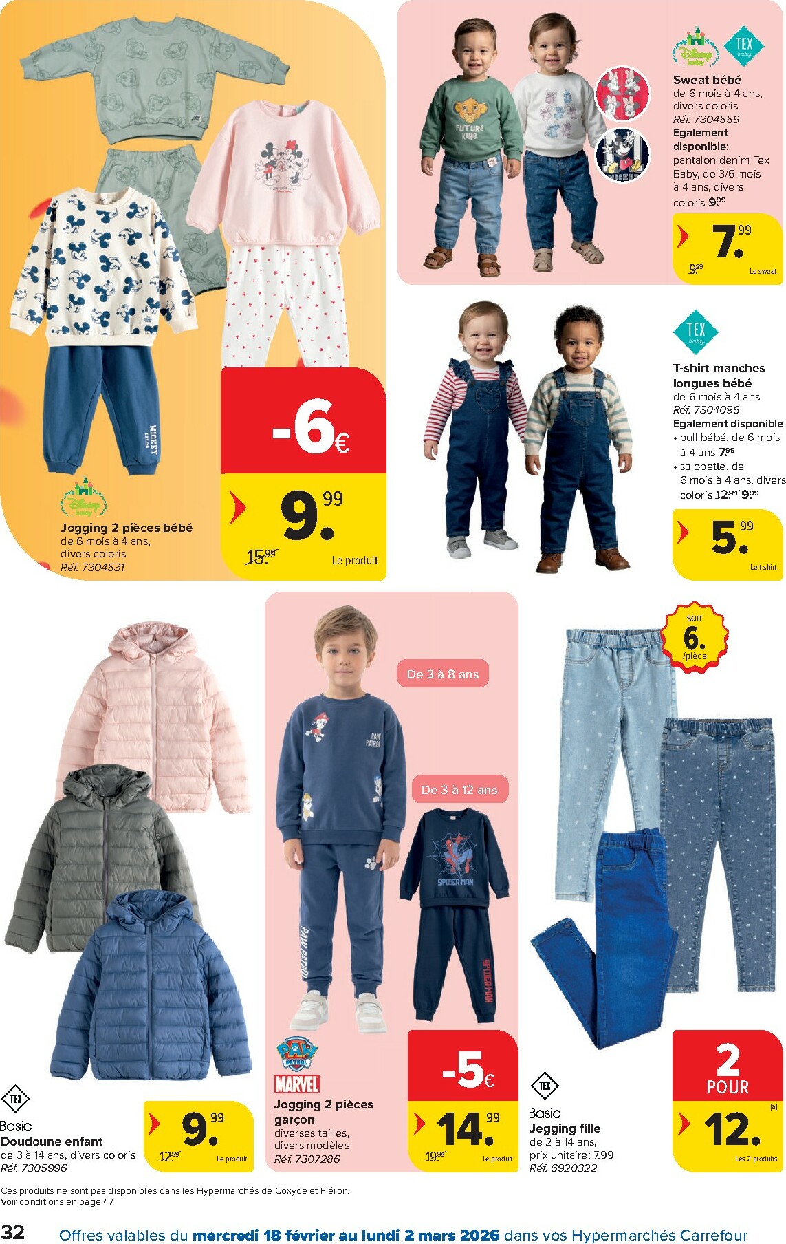 carrefour - De Carrefour Hypermarchés folder geldig vanaf 18/02/2026 t/m 02/03/2026 - page: 32