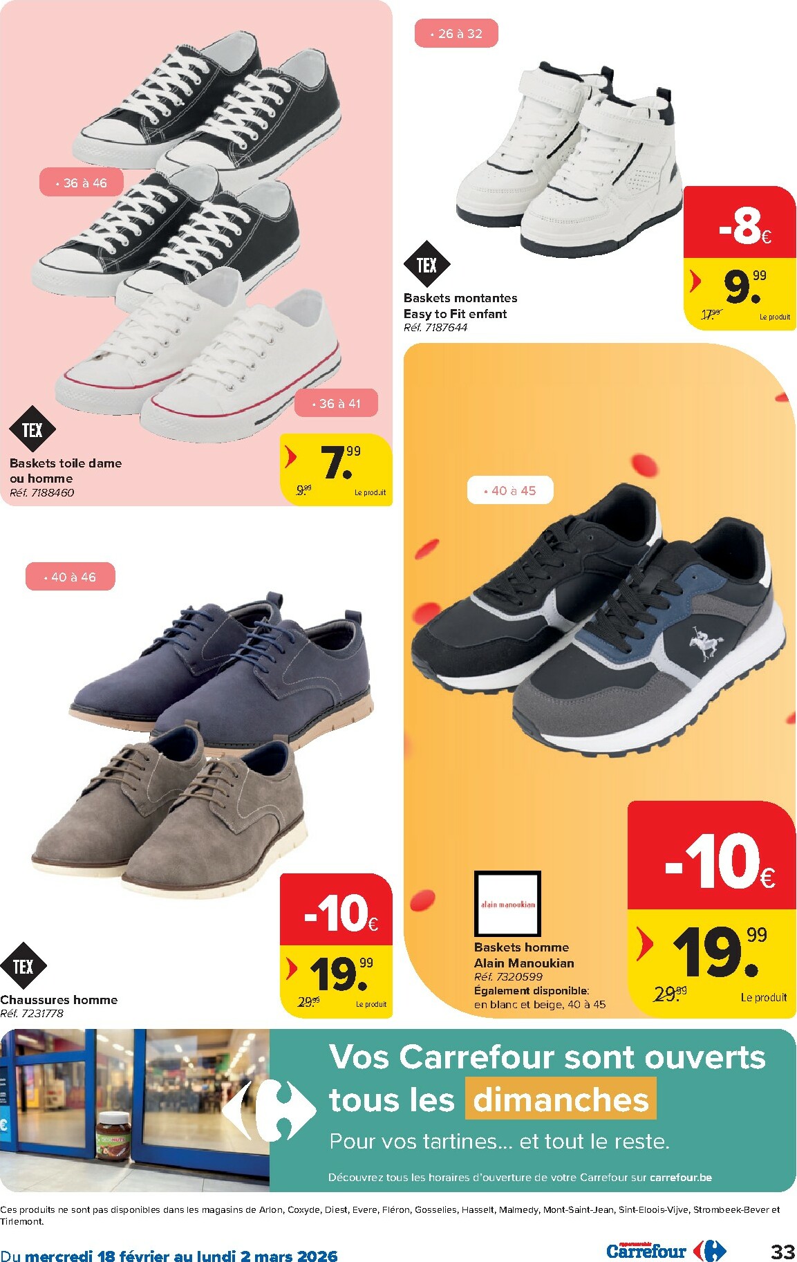 carrefour - De Carrefour Hypermarchés folder geldig vanaf 18/02/2026 t/m 02/03/2026 - page: 33