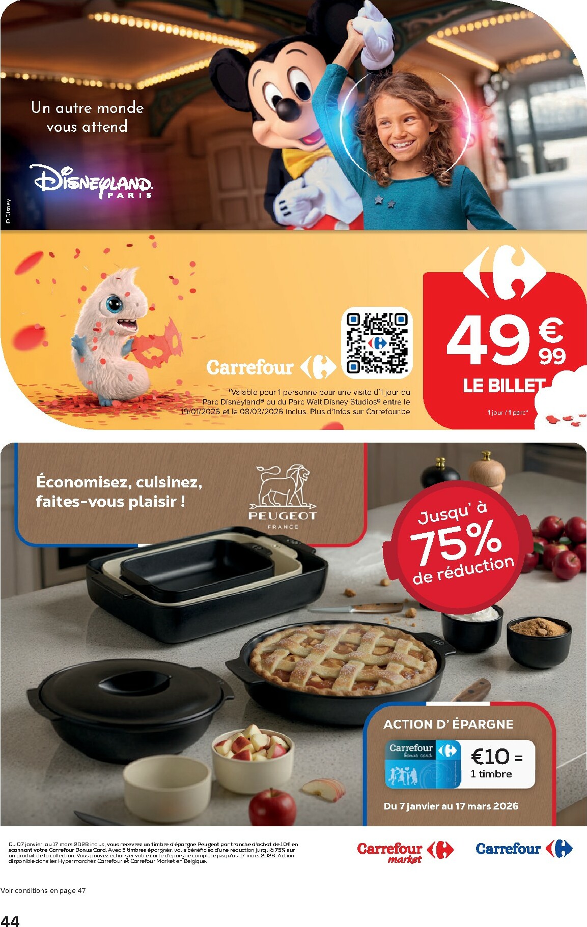 carrefour - De Carrefour Hypermarchés folder geldig vanaf 18/02/2026 t/m 02/03/2026 - page: 44