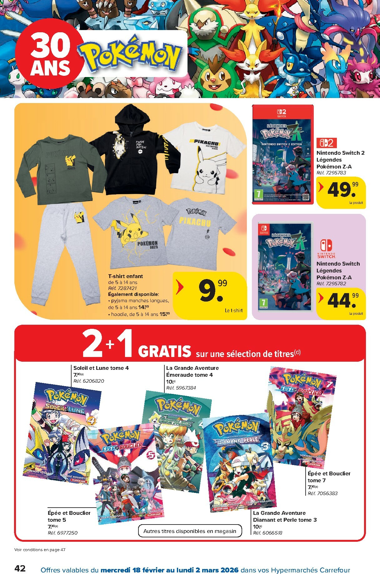 carrefour - De Carrefour Hypermarchés folder geldig vanaf 18/02/2026 t/m 02/03/2026 - page: 42