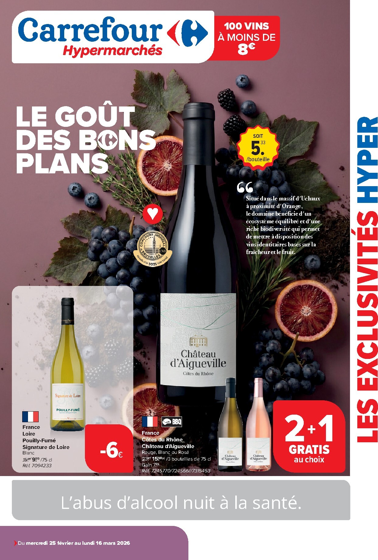 carrefour - De Carrefour - Vins folder geldig vanaf 25/02/2026 t/m 16/03/2026 - page: 17