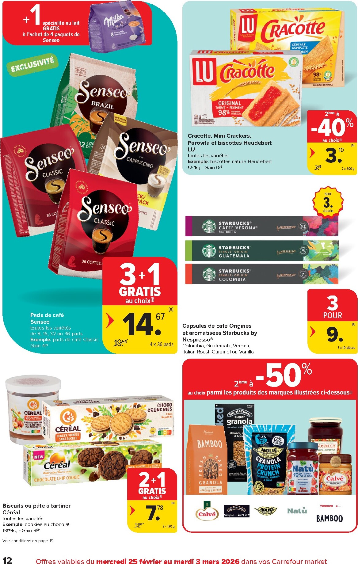 carrefour - De Carrefour Market folder geldig vanaf 25/02/2026 t/m 03/03/2026 - page: 12