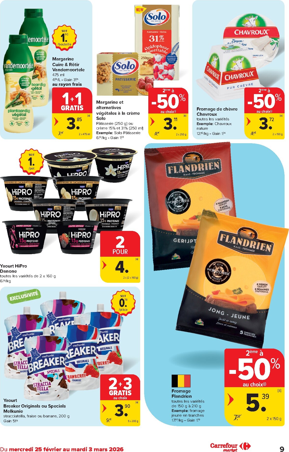 carrefour - De Carrefour Market folder geldig vanaf 25/02/2026 t/m 03/03/2026 - page: 9