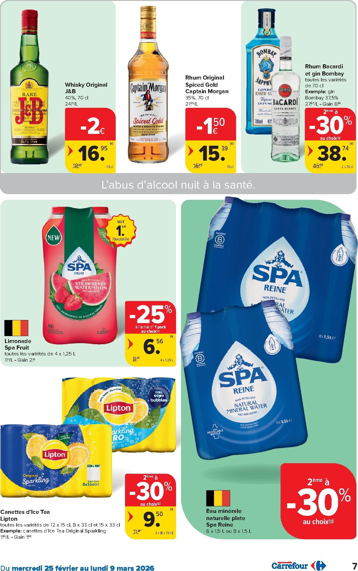 carrefour - De Carrefour Hypermarchés folder geldig vanaf 25/02/2026 t/m 09/03/2026 - page: 7