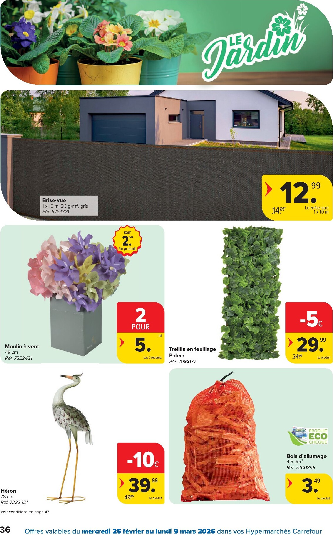 carrefour - De Carrefour Hypermarchés folder geldig vanaf 25/02/2026 t/m 09/03/2026 - page: 36