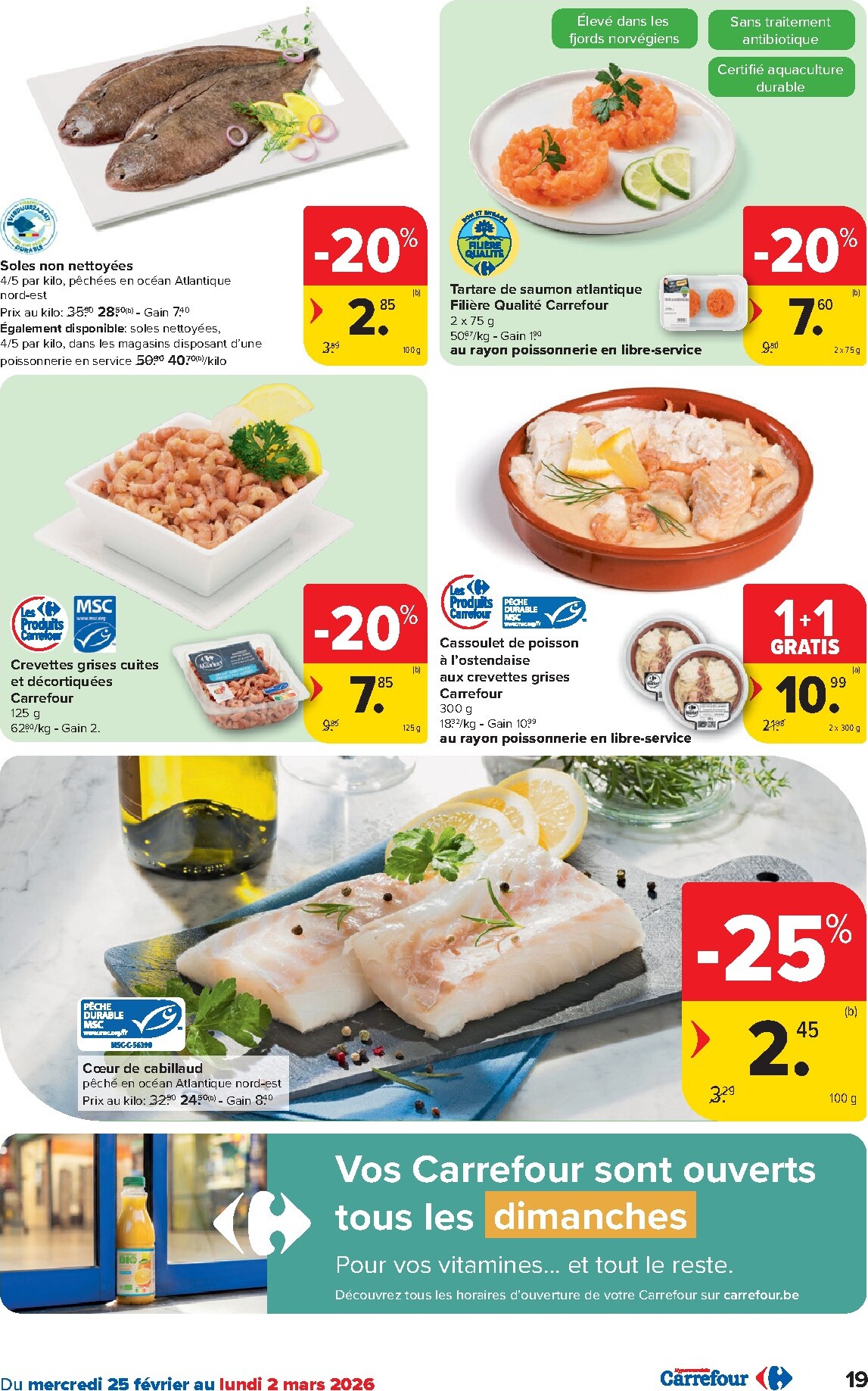 carrefour - De Carrefour Hypermarchés folder geldig vanaf 25/02/2026 t/m 09/03/2026 - page: 19