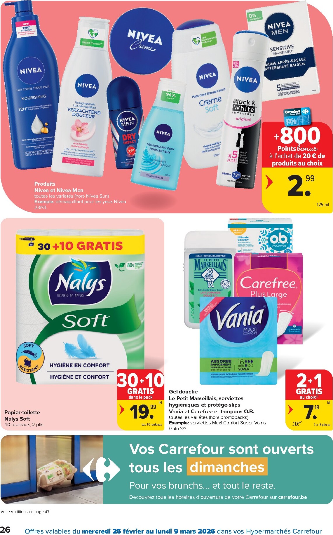carrefour - De Carrefour Hypermarchés folder geldig vanaf 25/02/2026 t/m 09/03/2026 - page: 26
