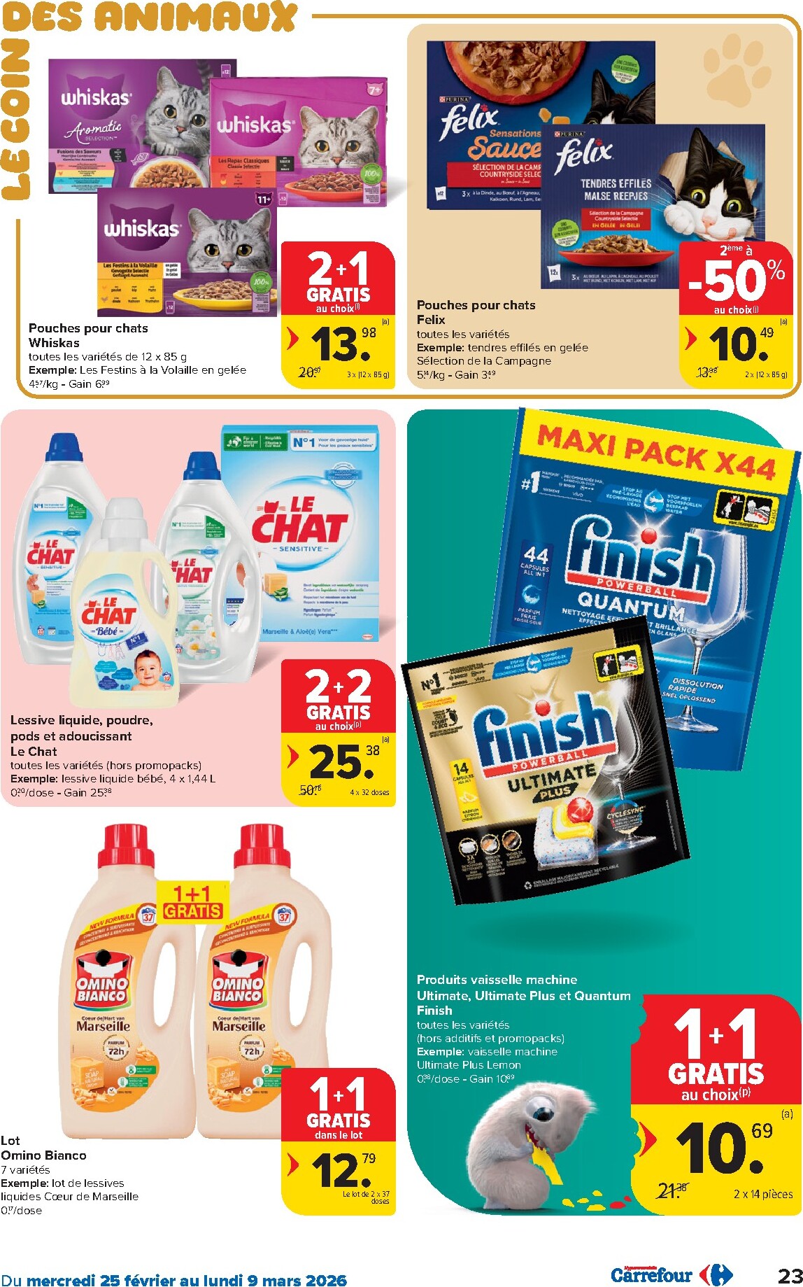 carrefour - De Carrefour Hypermarchés folder geldig vanaf 25/02/2026 t/m 09/03/2026 - page: 23