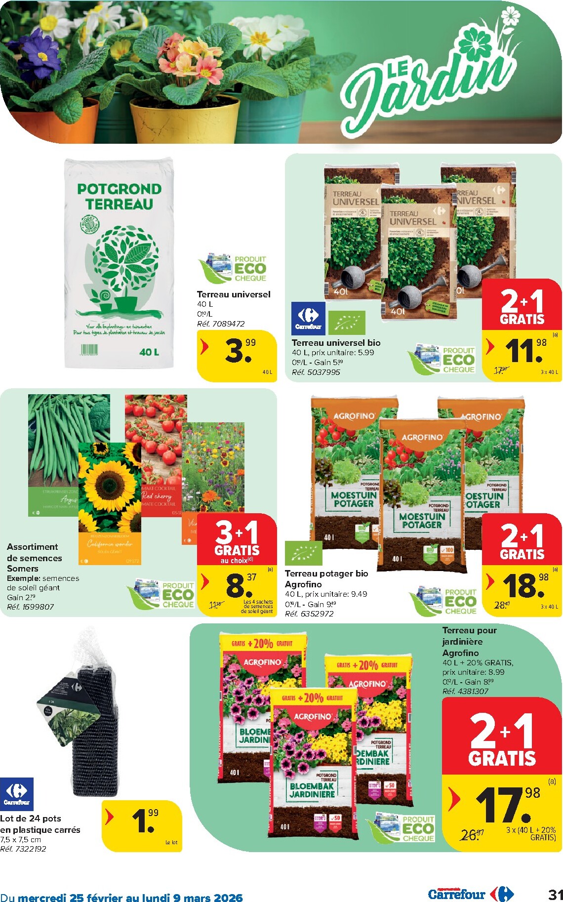 carrefour - De Carrefour Hypermarchés folder geldig vanaf 25/02/2026 t/m 09/03/2026 - page: 31
