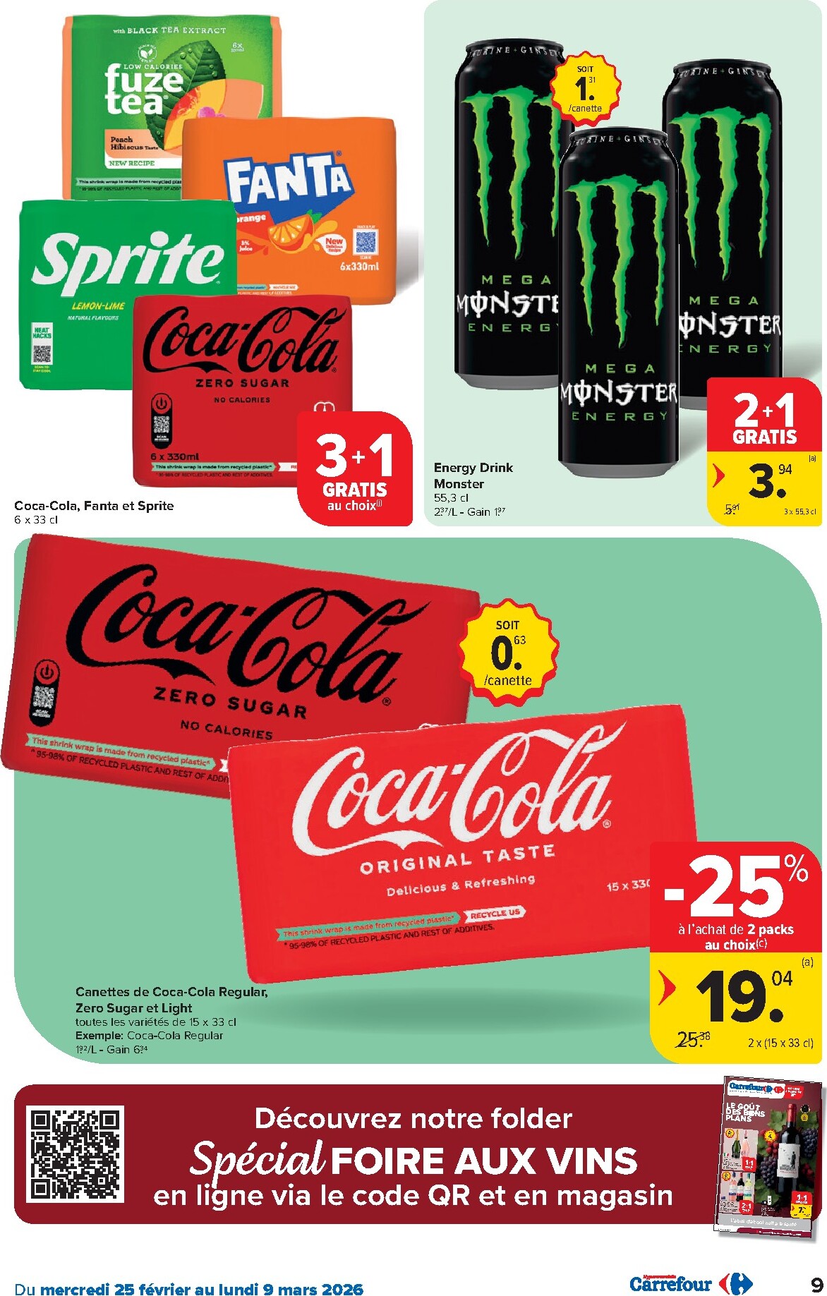 carrefour - De Carrefour Hypermarchés folder geldig vanaf 25/02/2026 t/m 09/03/2026 - page: 9