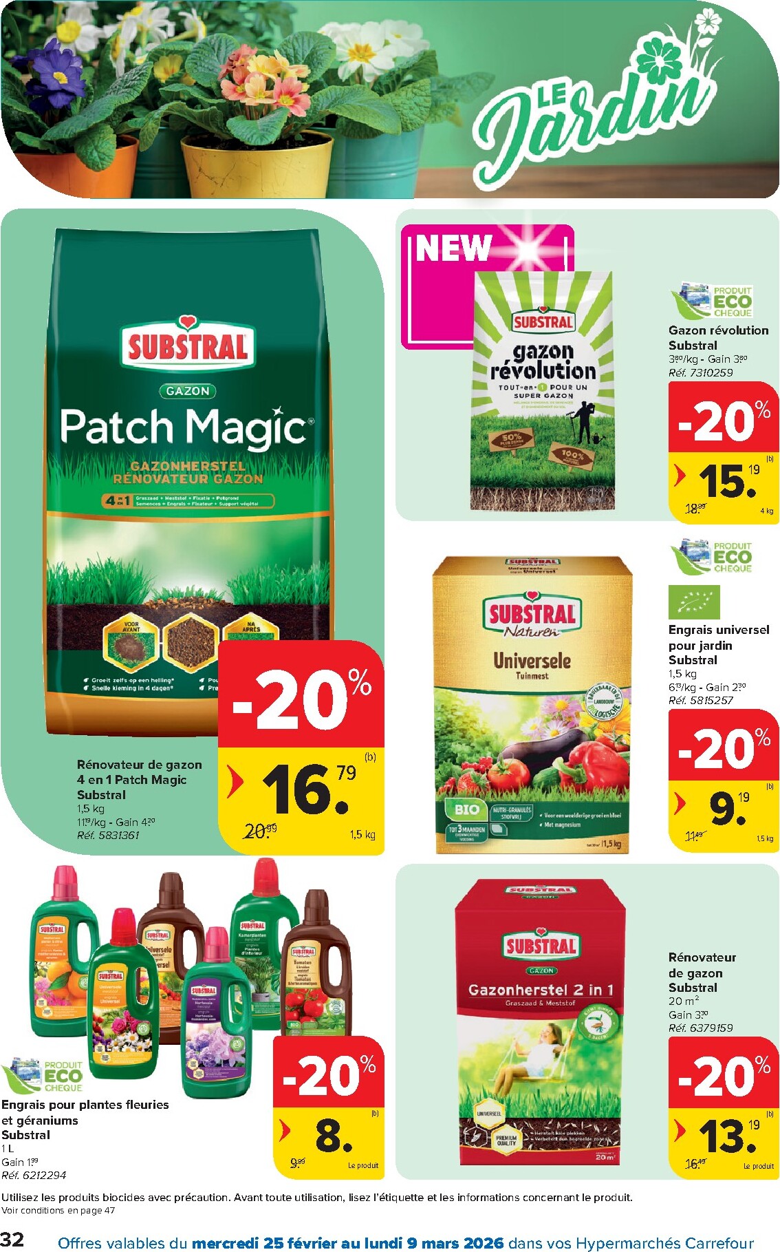 carrefour - De Carrefour Hypermarchés folder geldig vanaf 25/02/2026 t/m 09/03/2026 - page: 32