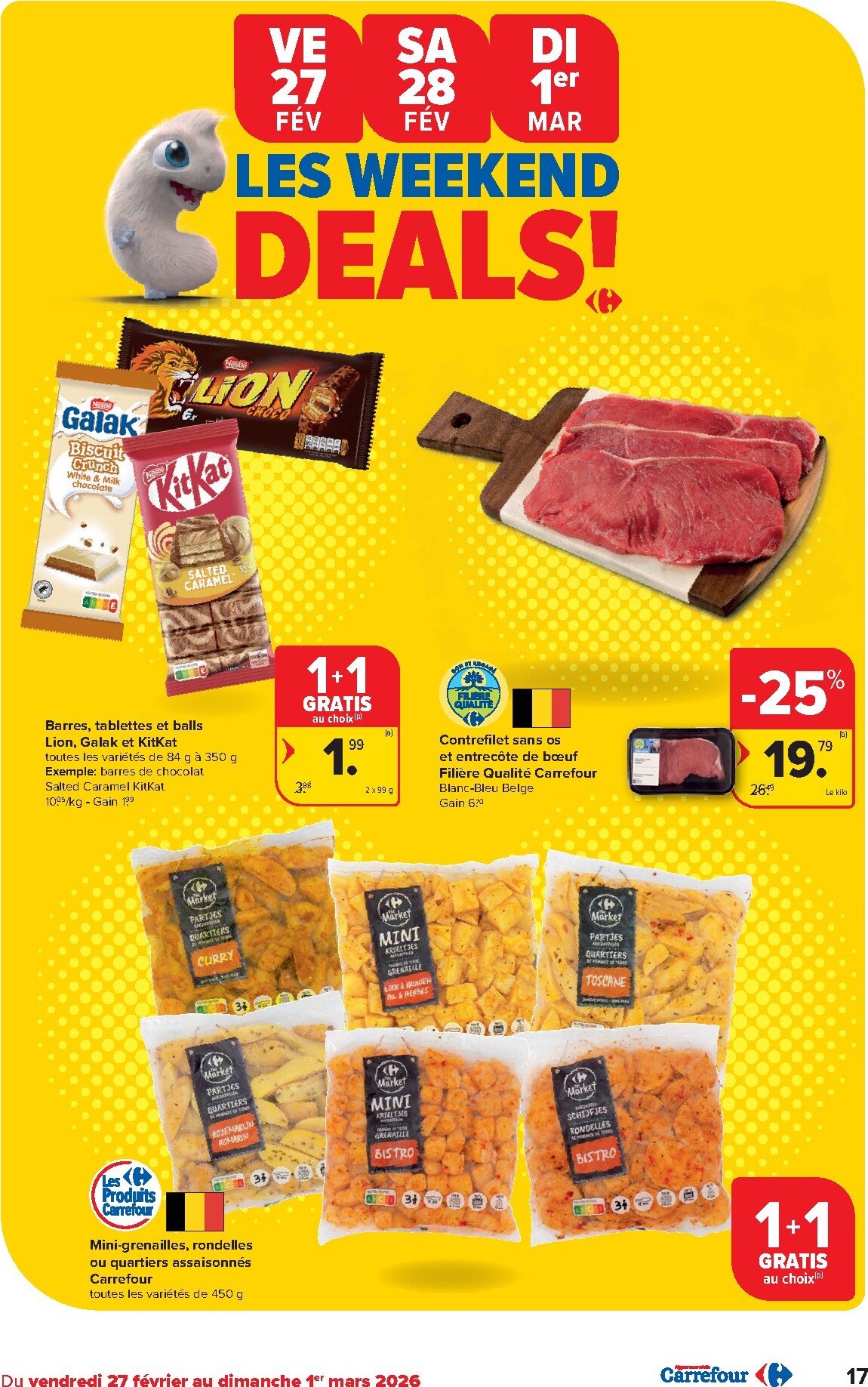carrefour - De Carrefour Hypermarchés folder geldig vanaf 25/02/2026 t/m 09/03/2026 - page: 17