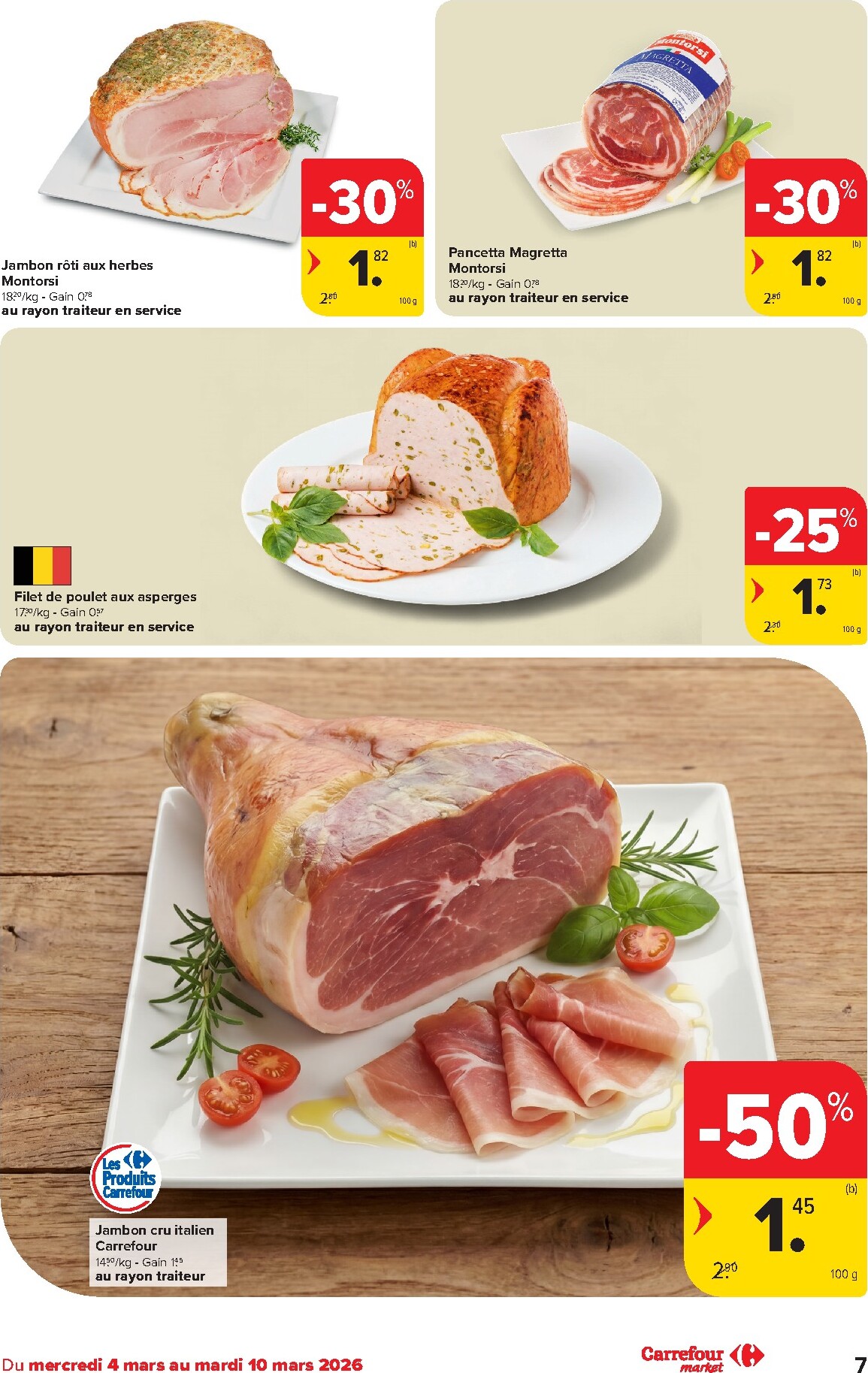 carrefour - De Carrefour Market folder geldig vanaf 04/03/2026 t/m 10/03/2026 - page: 7