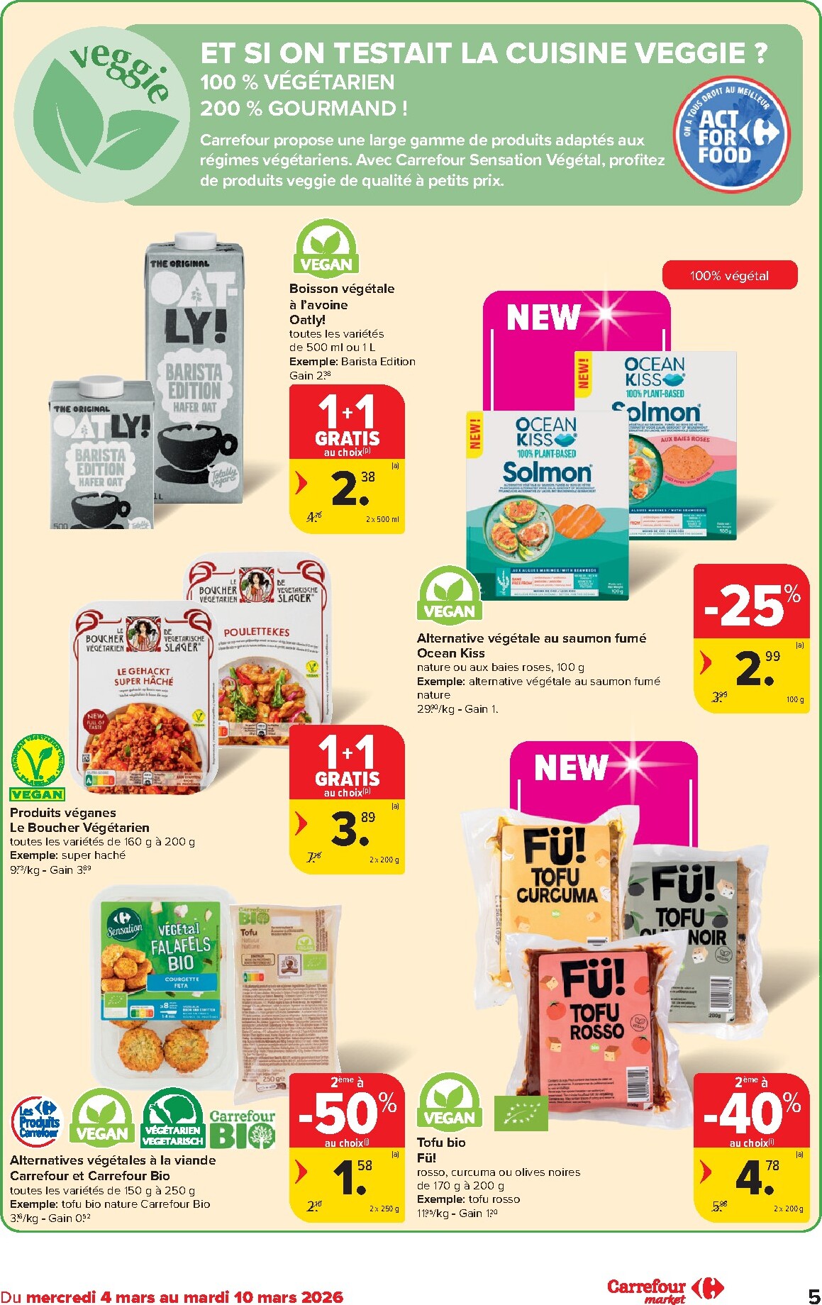 carrefour - De Carrefour Market folder geldig vanaf 04/03/2026 t/m 10/03/2026 - page: 5