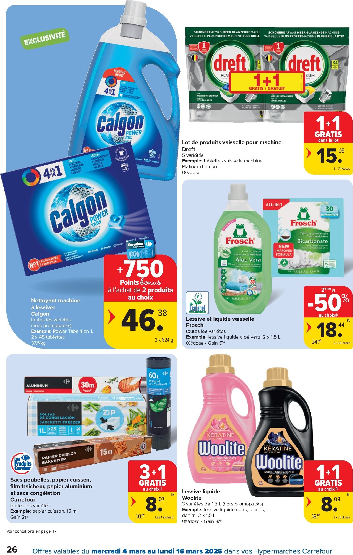 carrefour - De Carrefour Hypermarchés folder geldig vanaf 04/03/2026 t/m 16/03/2026 - page: 26