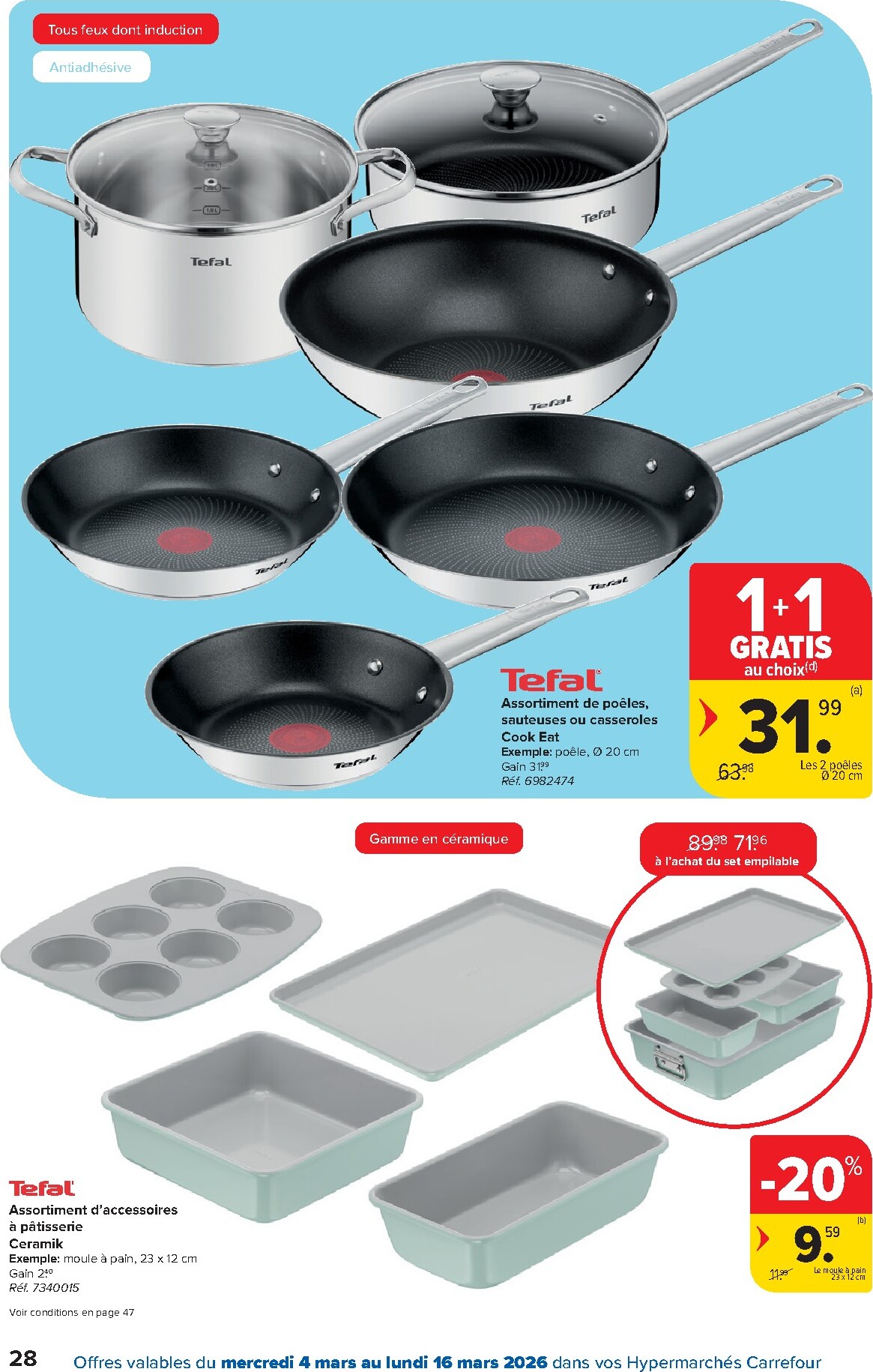 carrefour - De Carrefour Hypermarchés folder geldig vanaf 04/03/2026 t/m 16/03/2026 - page: 28