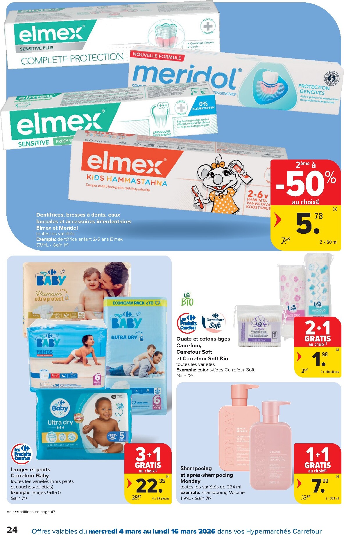 carrefour - De Carrefour Hypermarchés folder geldig vanaf 04/03/2026 t/m 16/03/2026 - page: 24