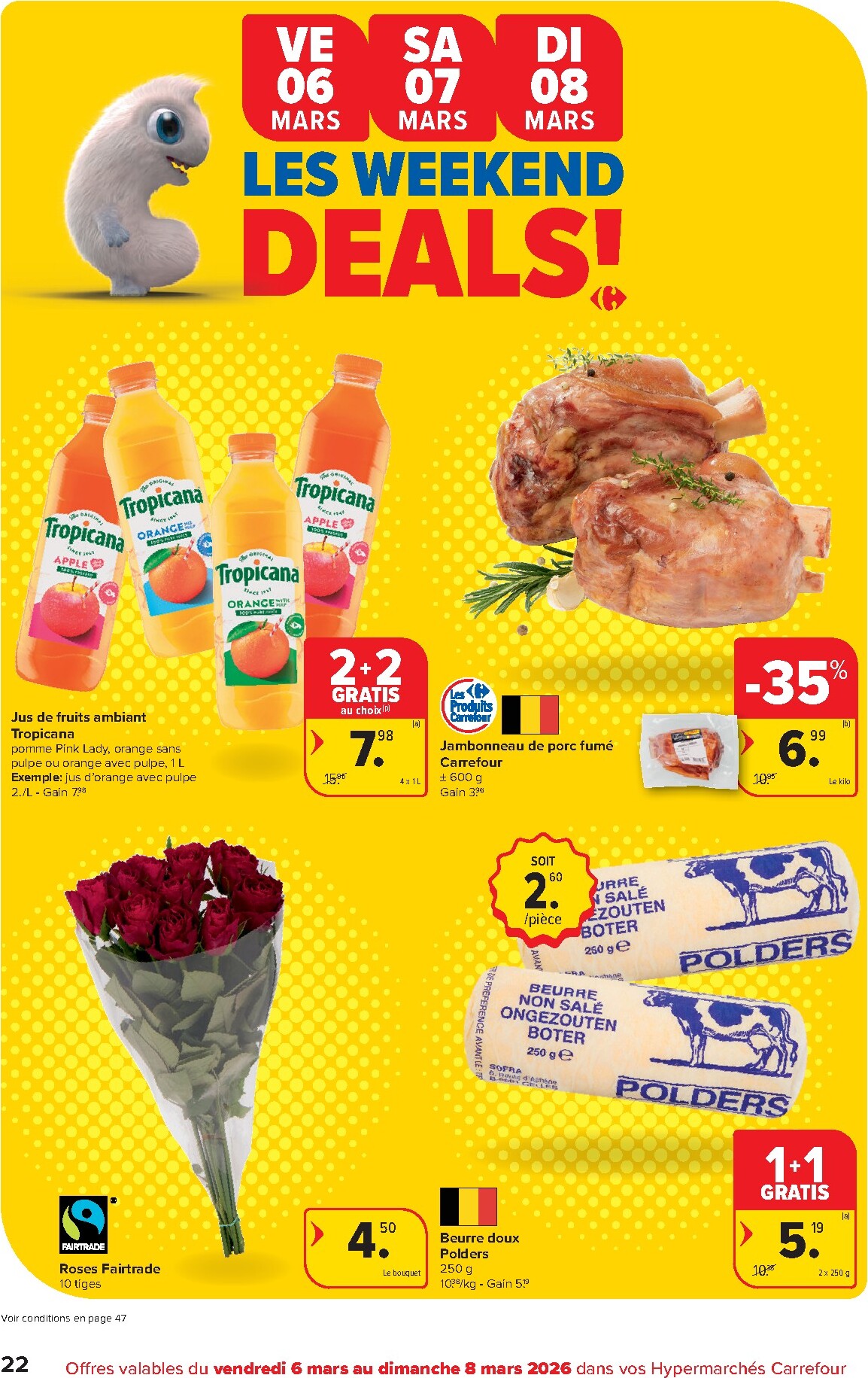 carrefour - De Carrefour Hypermarchés folder geldig vanaf 04/03/2026 t/m 16/03/2026 - page: 22